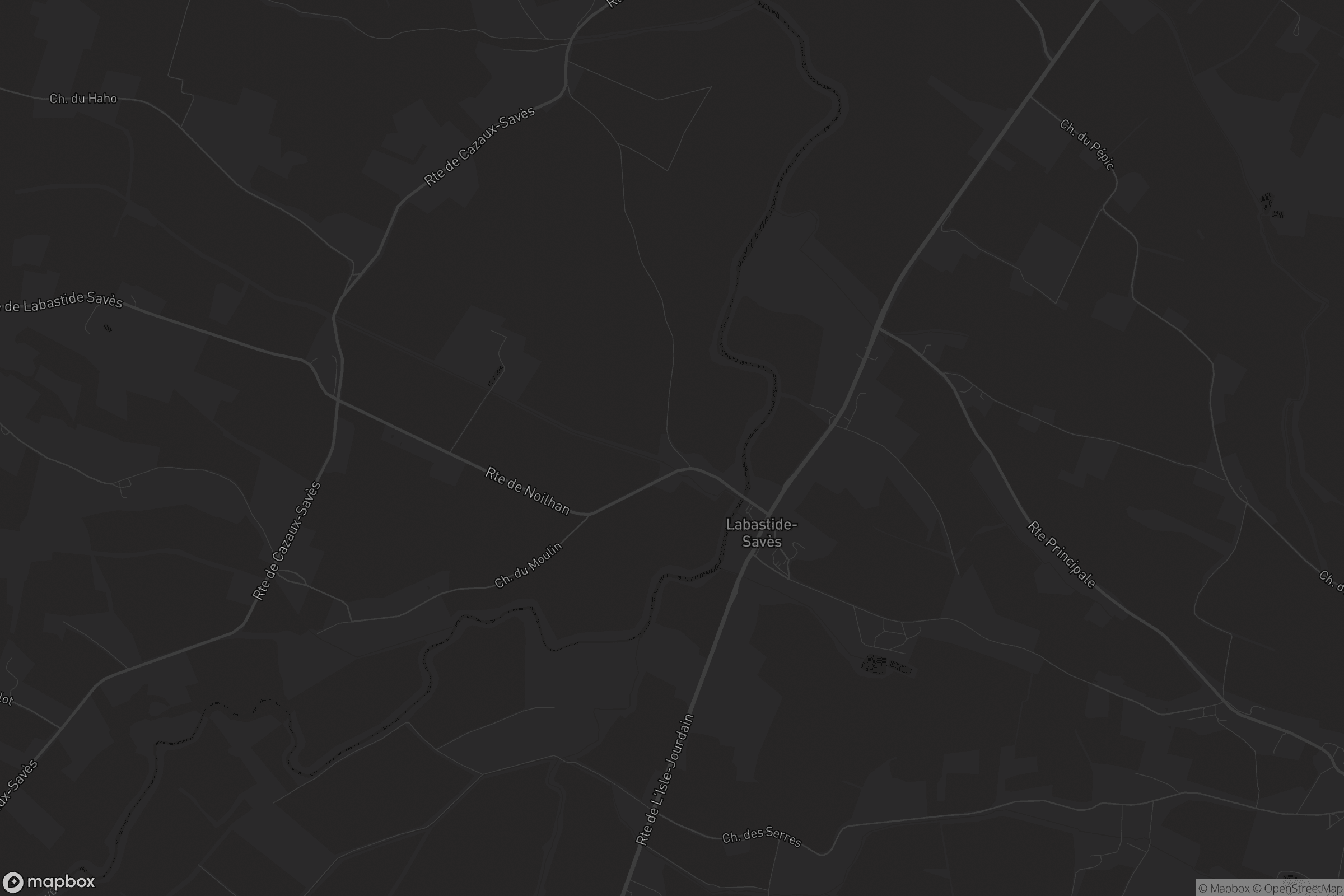 Carte de Labastide-Savès