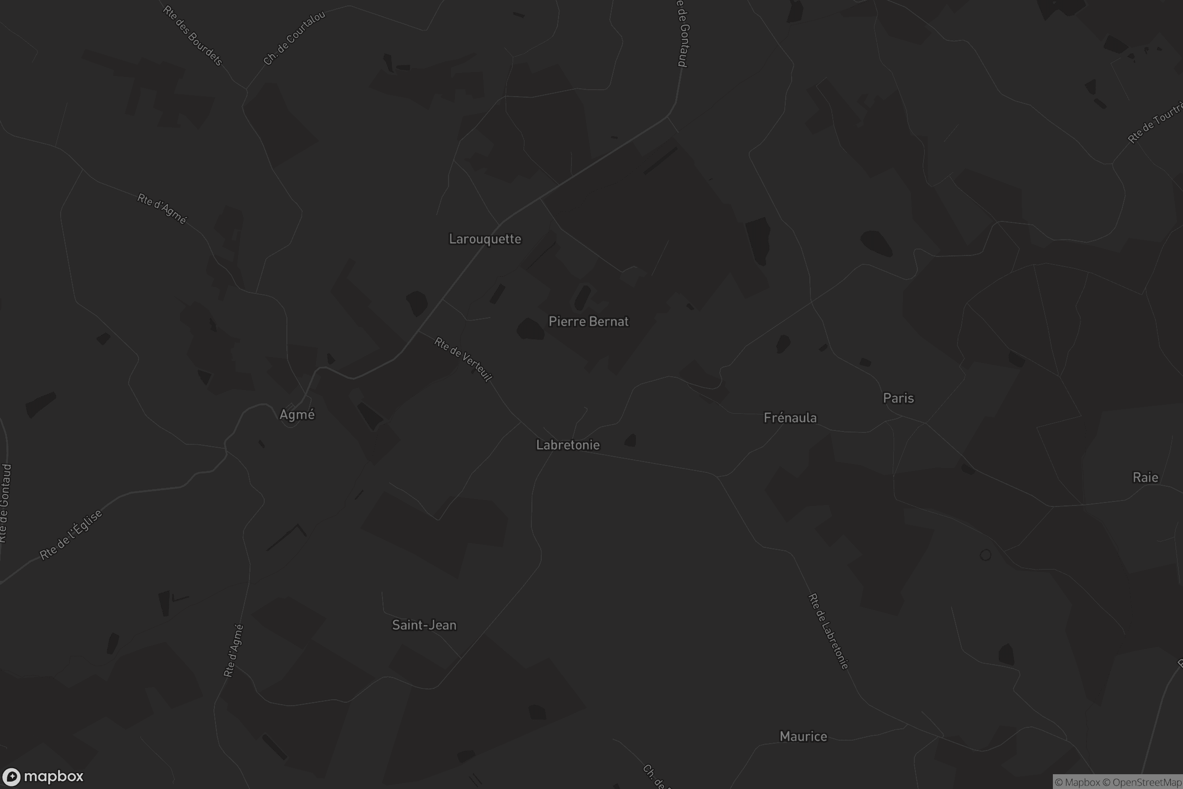 Carte de Labretonie