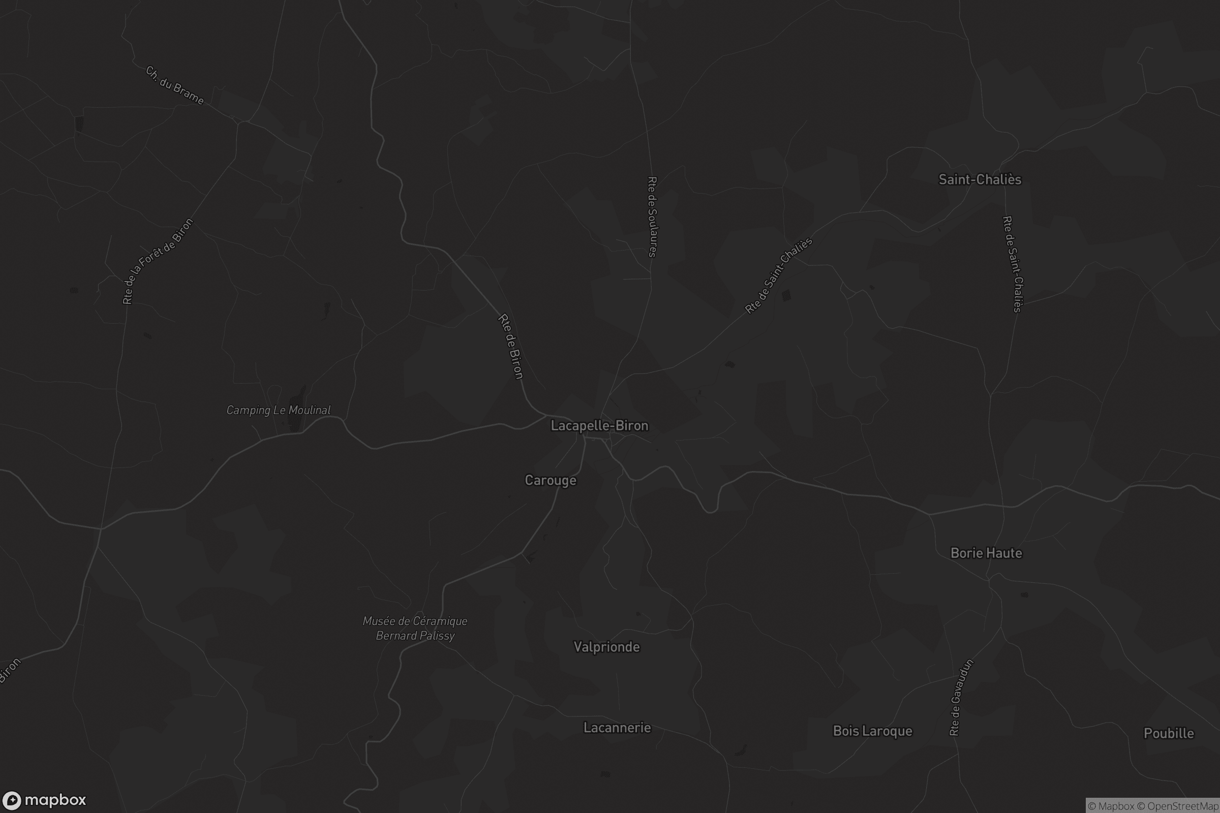 Carte de Lacapelle-Biron