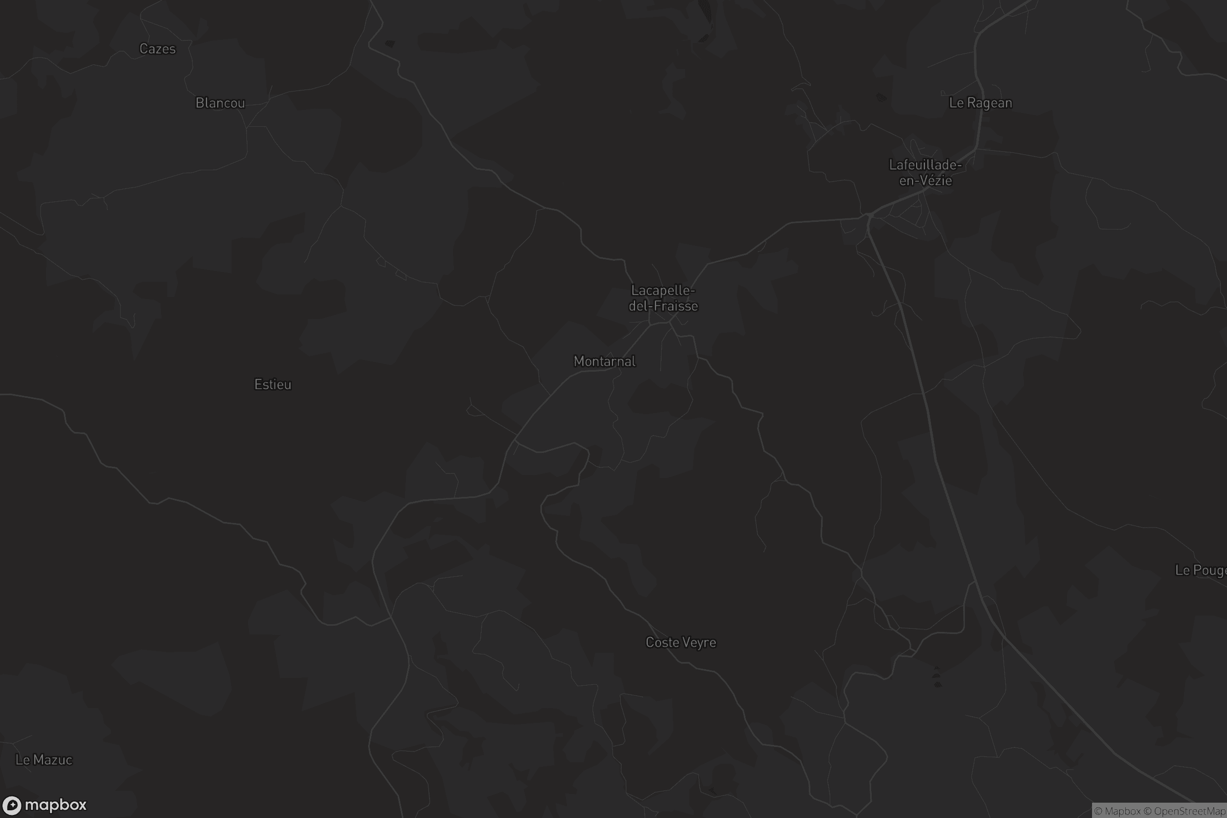 Carte de Lacapelle-del-Fraisse