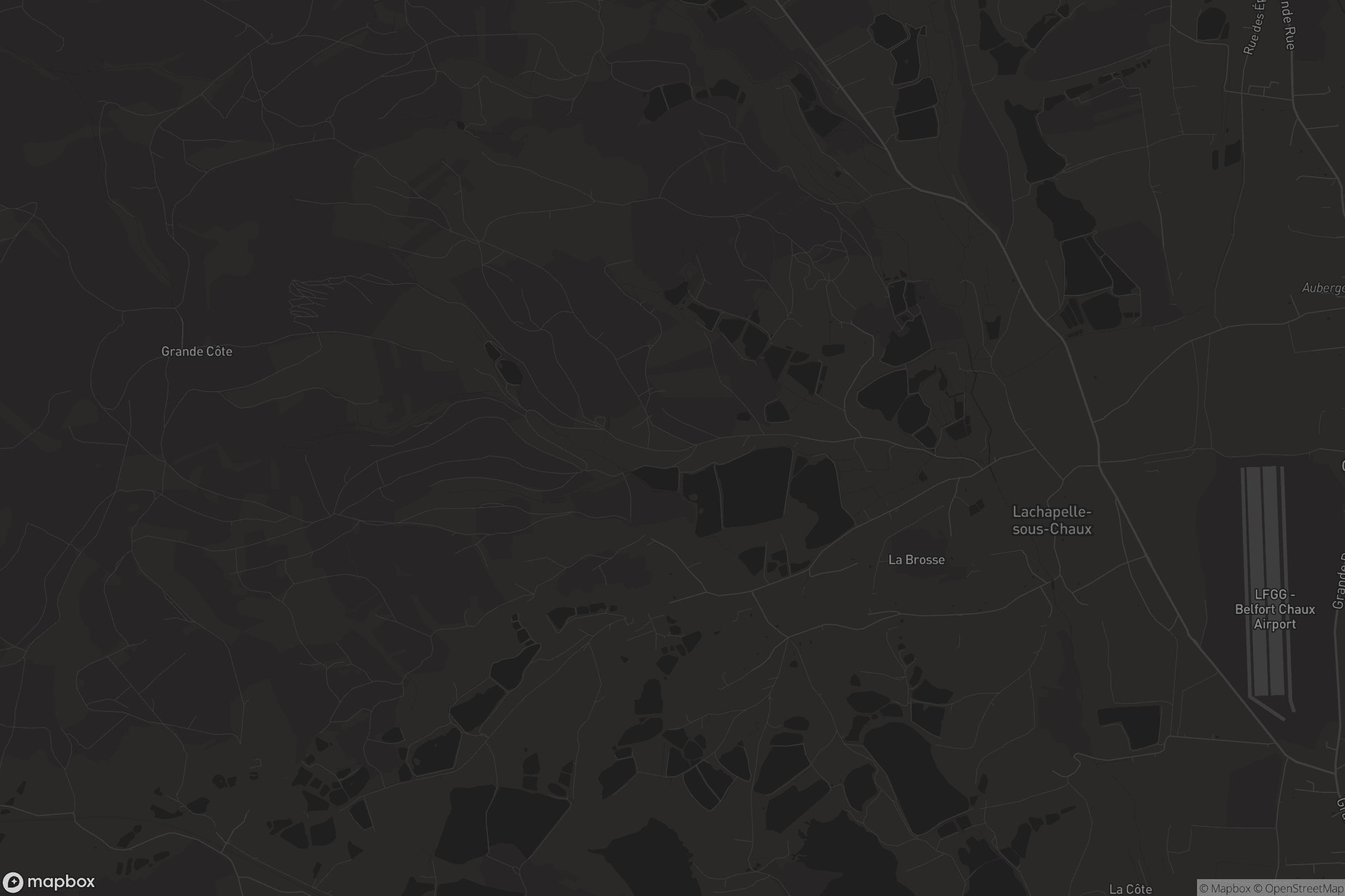 Carte de Lachapelle-sous-Chaux