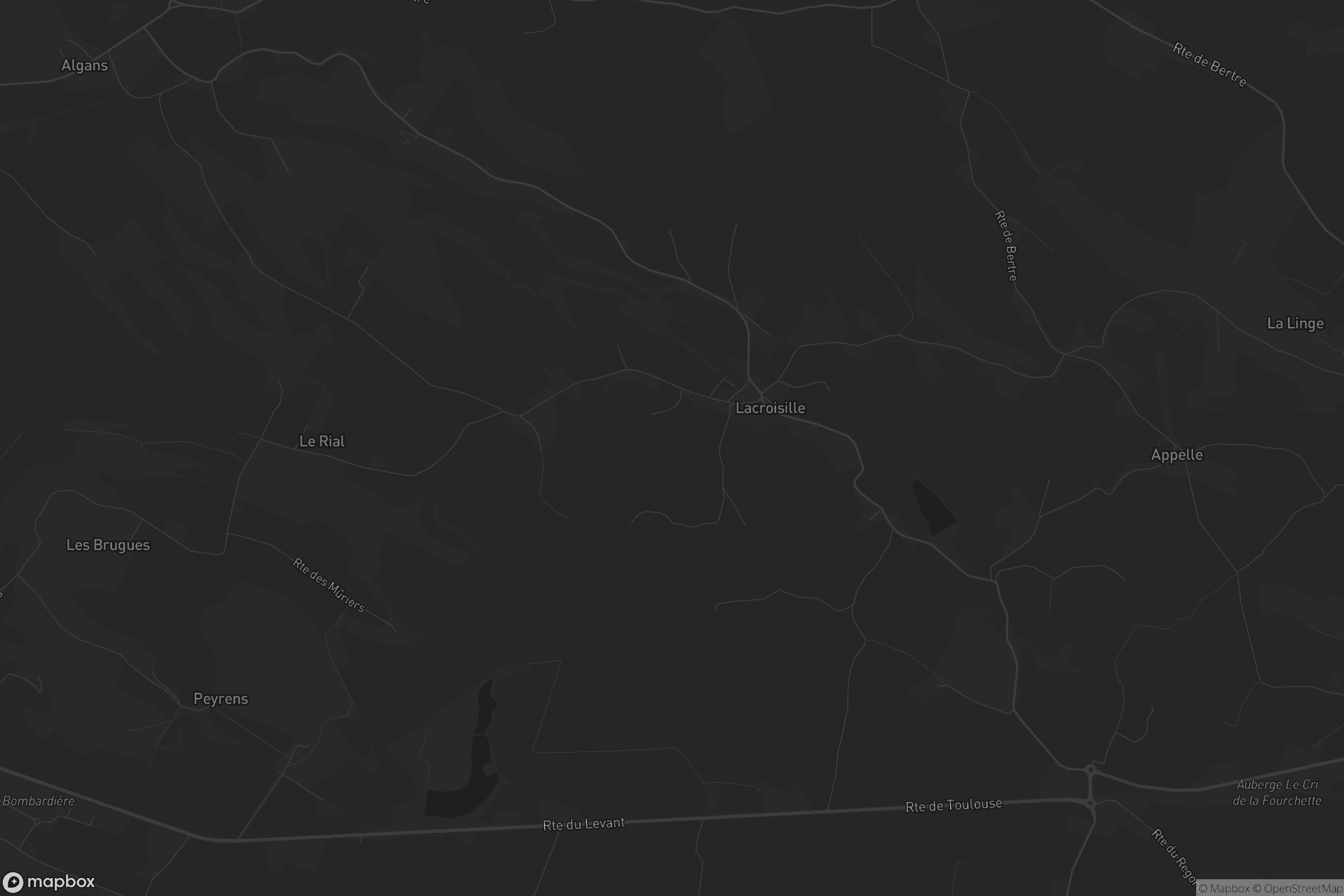 Carte de Lacroisille