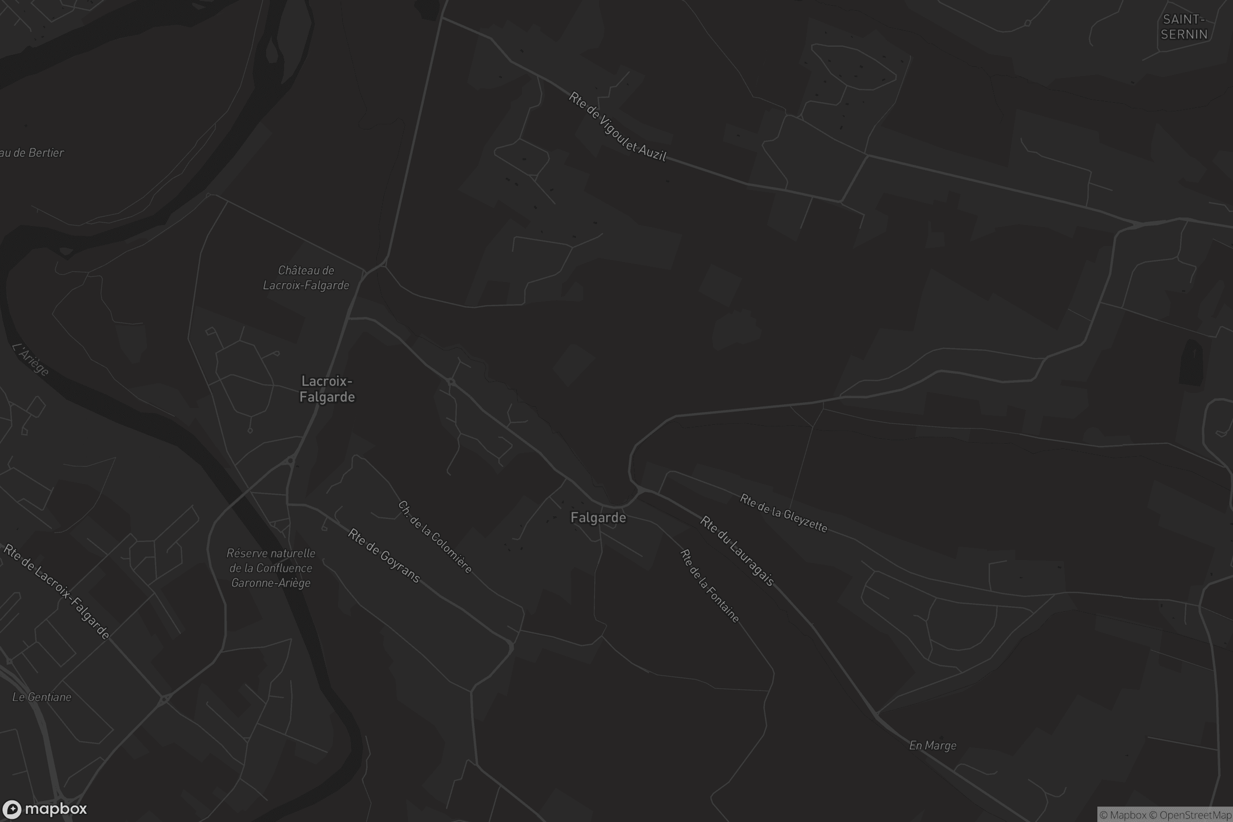 Carte de Lacroix-Falgarde