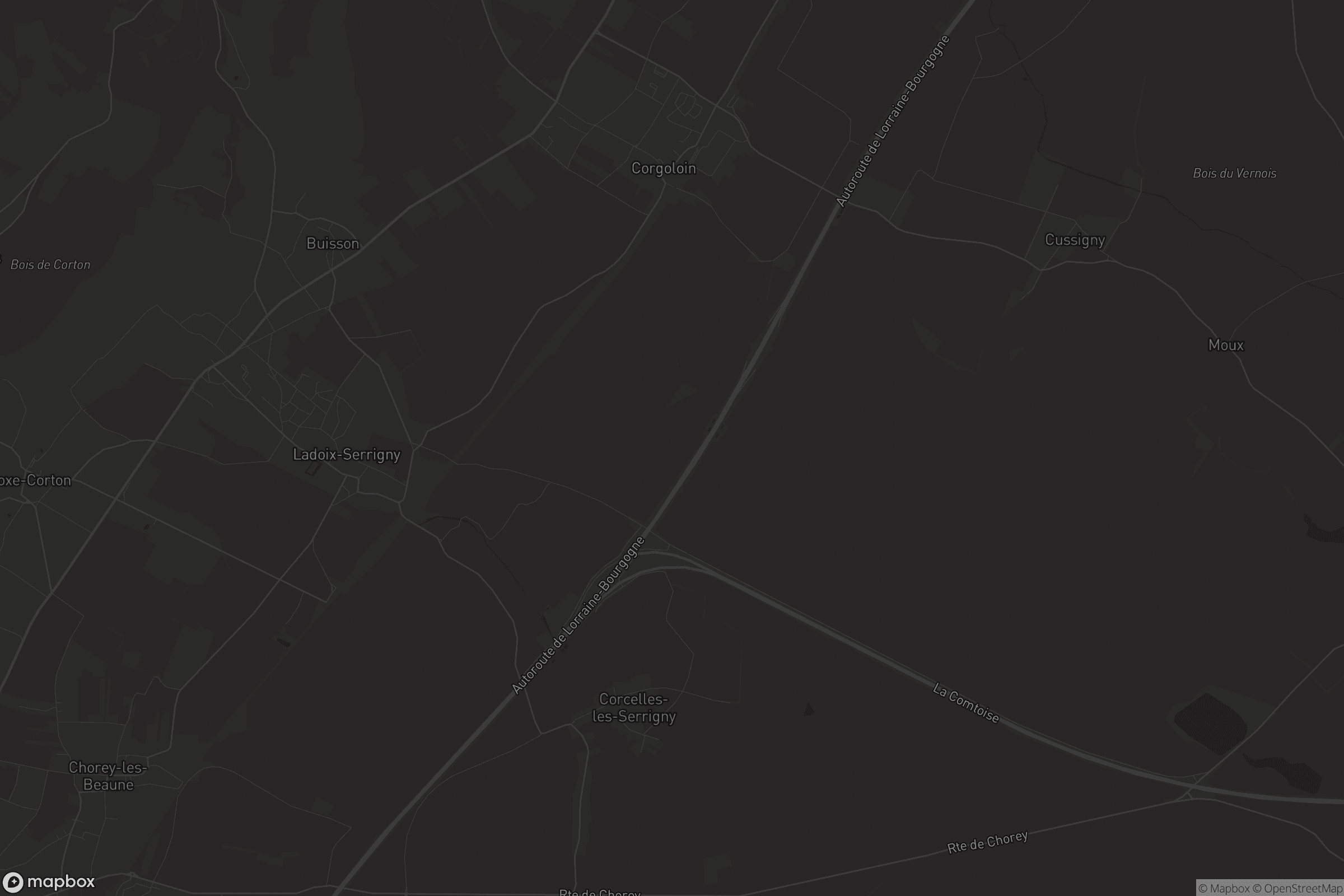 Carte de Ladoix-Serrigny