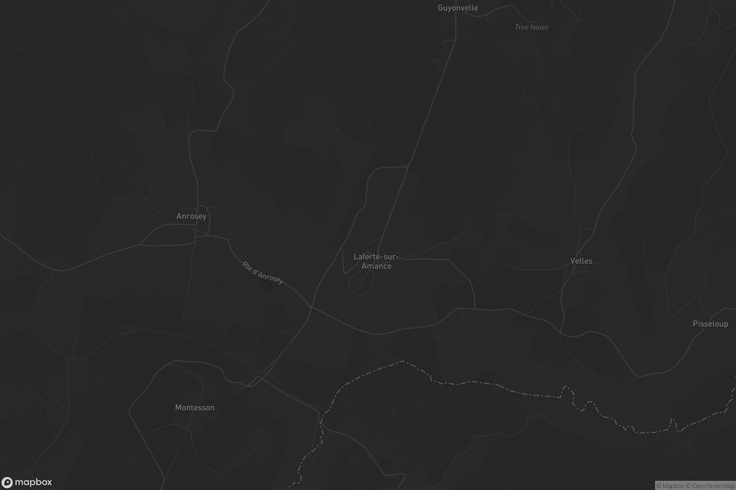 Carte de Laferté-sur-Amance