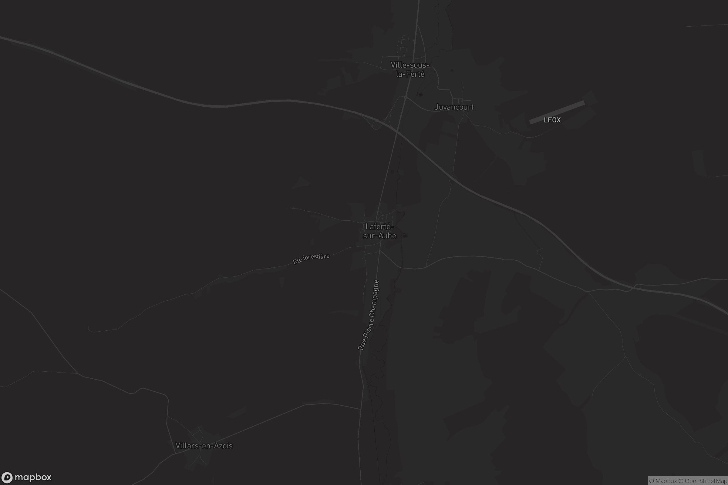 Carte de Laferté-sur-Aube