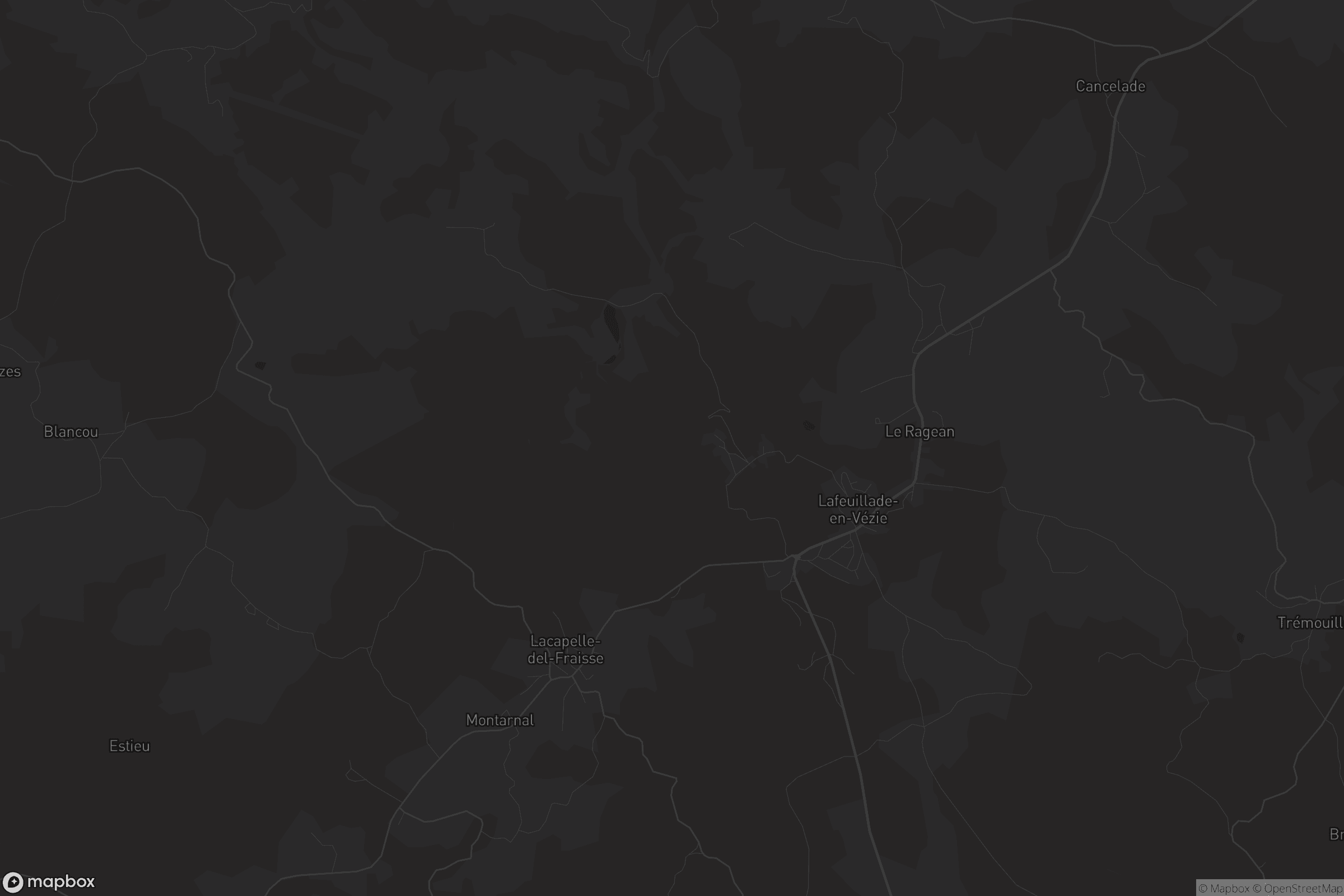 Carte de Lafeuillade-en-Vézie