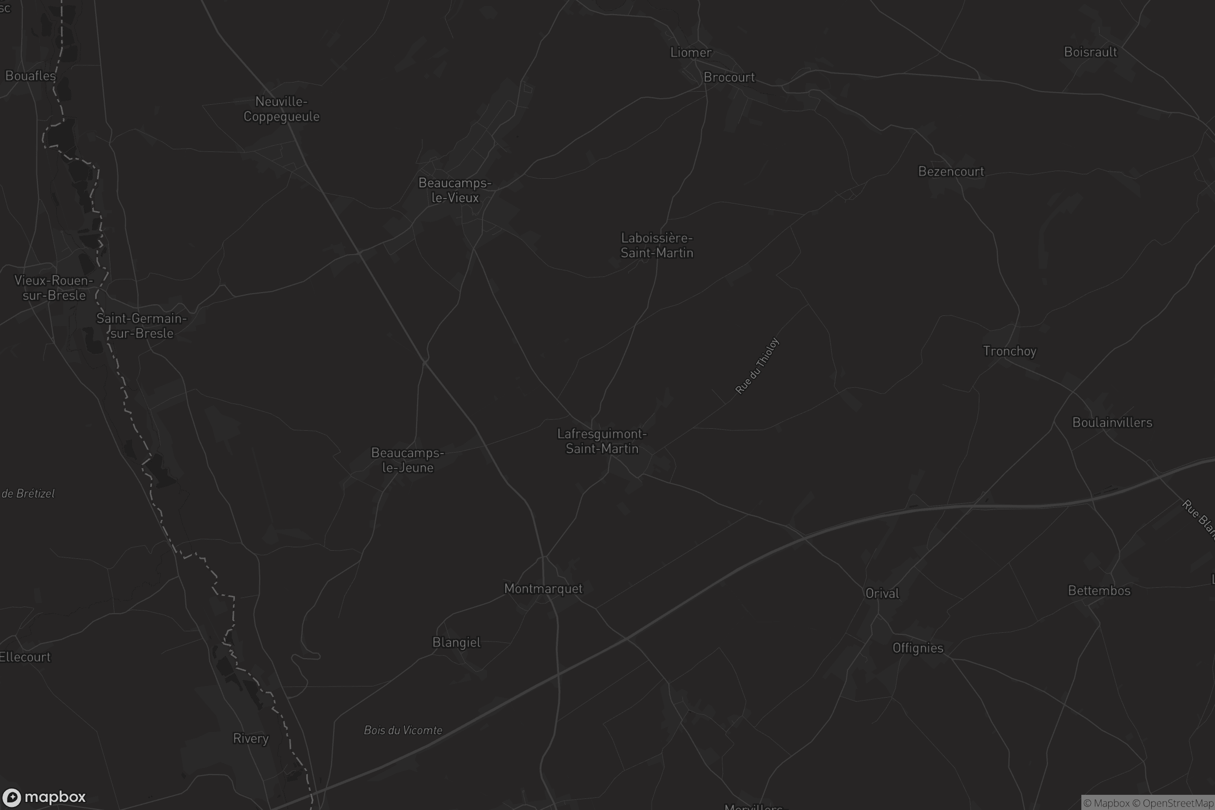 Carte de Lafresguimont-Saint-Martin