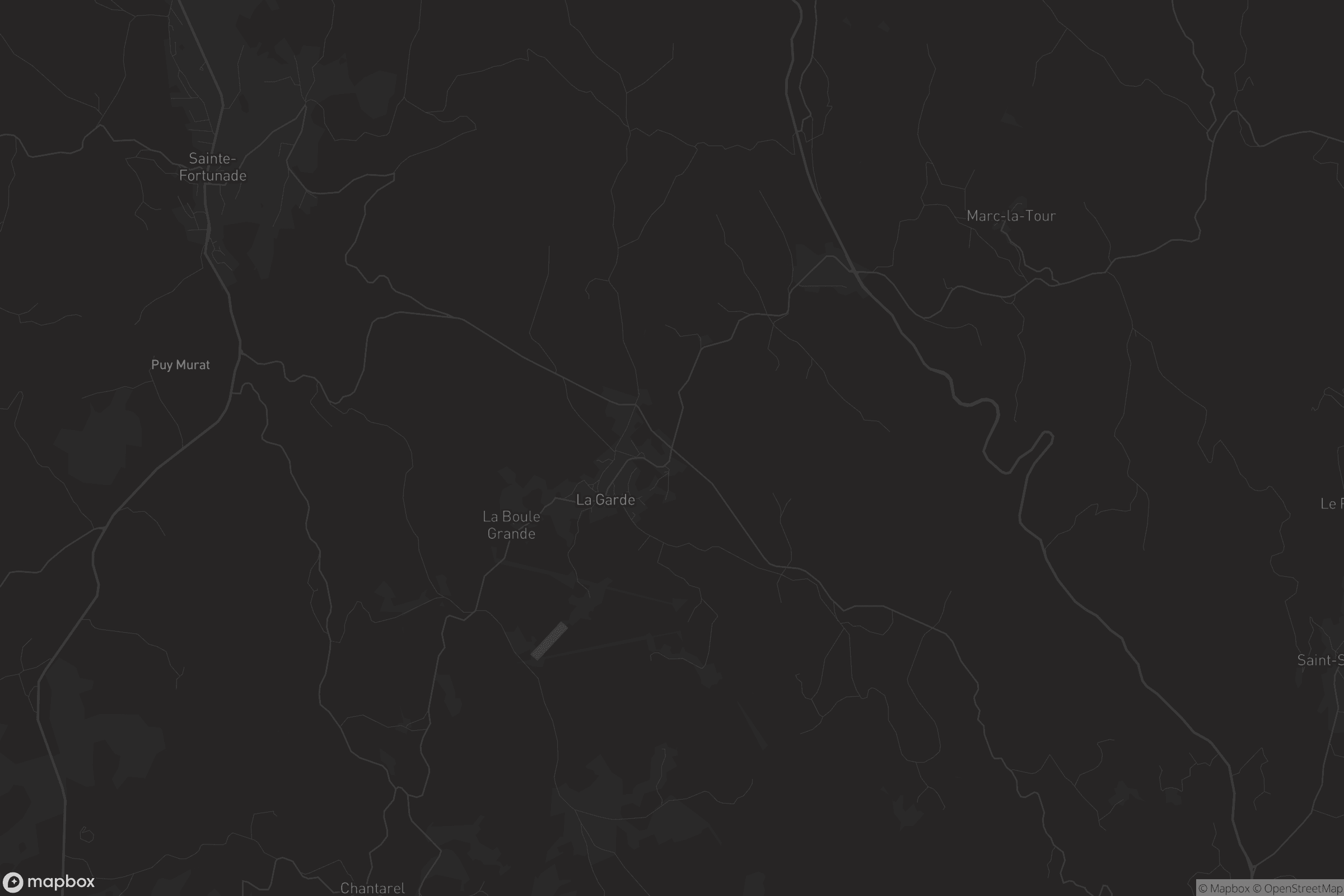 Carte de Lagarde-Enval