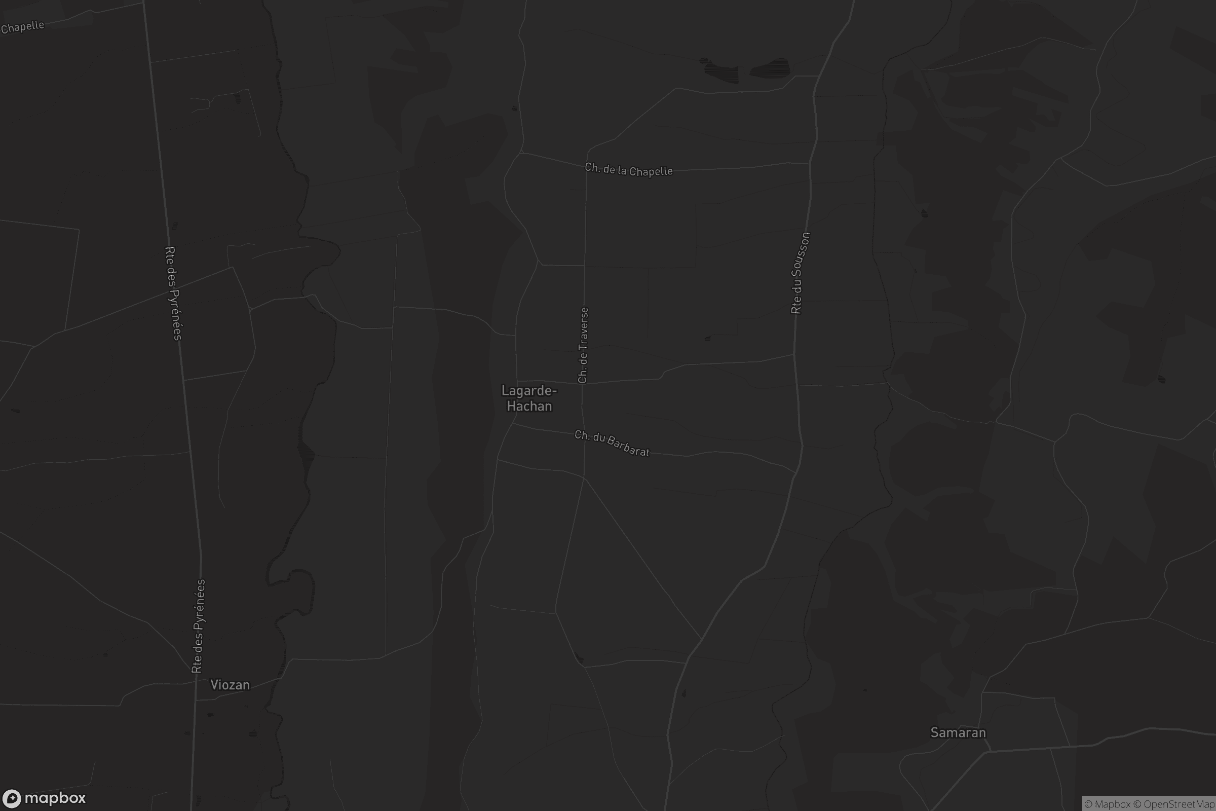 Carte de Lagarde-Hachan