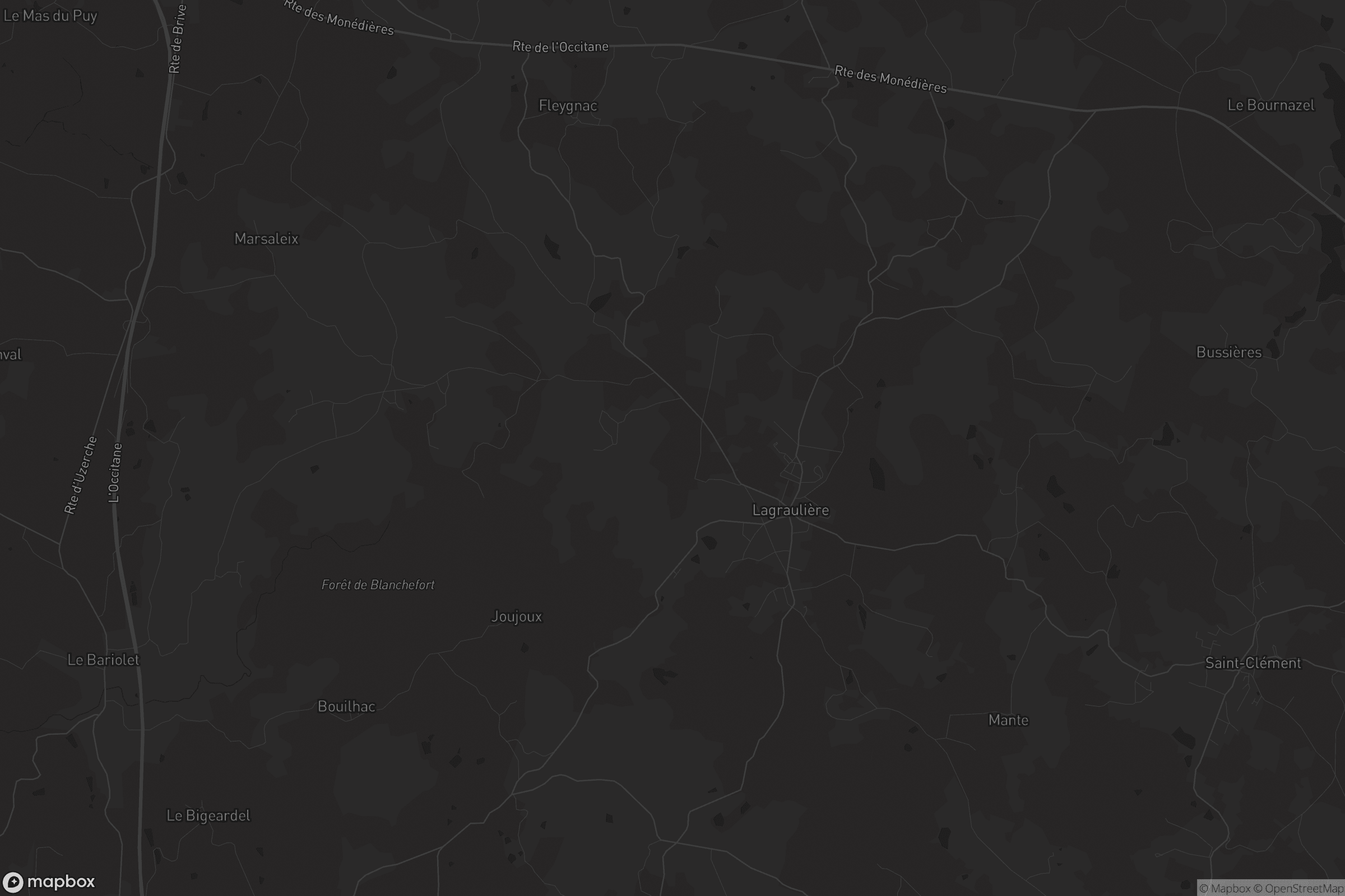 Carte de Lagraulière