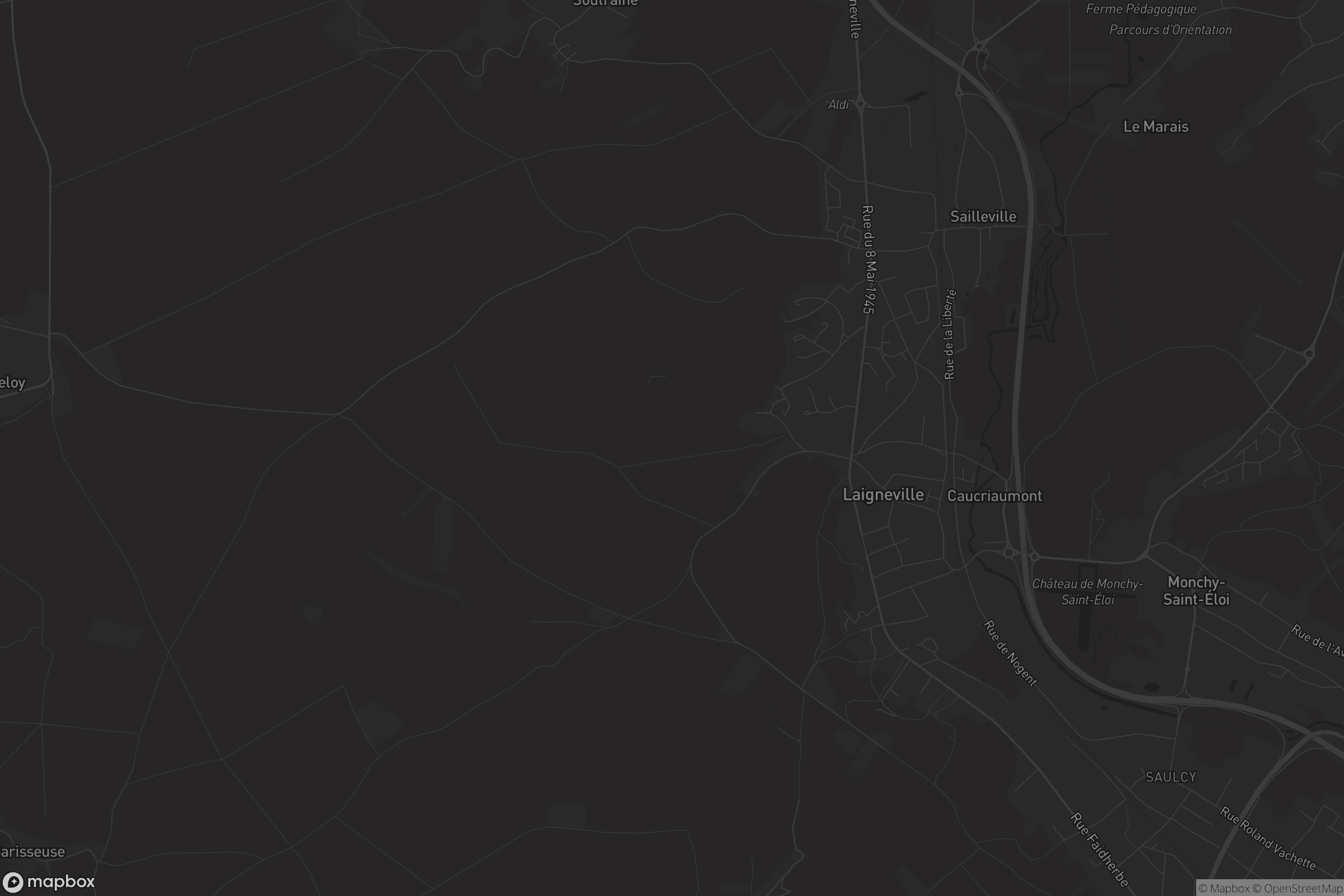 Carte de Laigneville