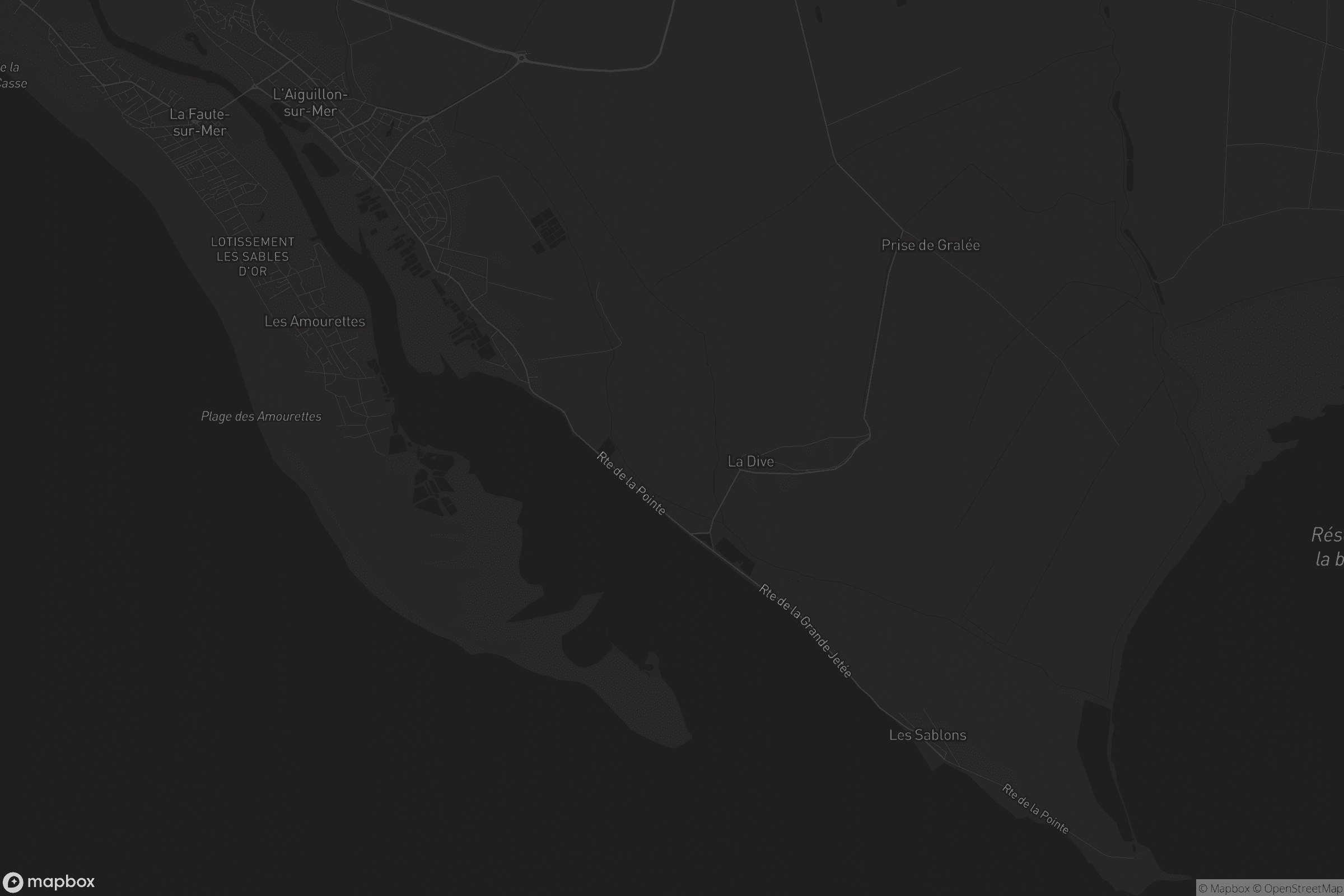 Carte de L'Aiguillon-sur-Mer