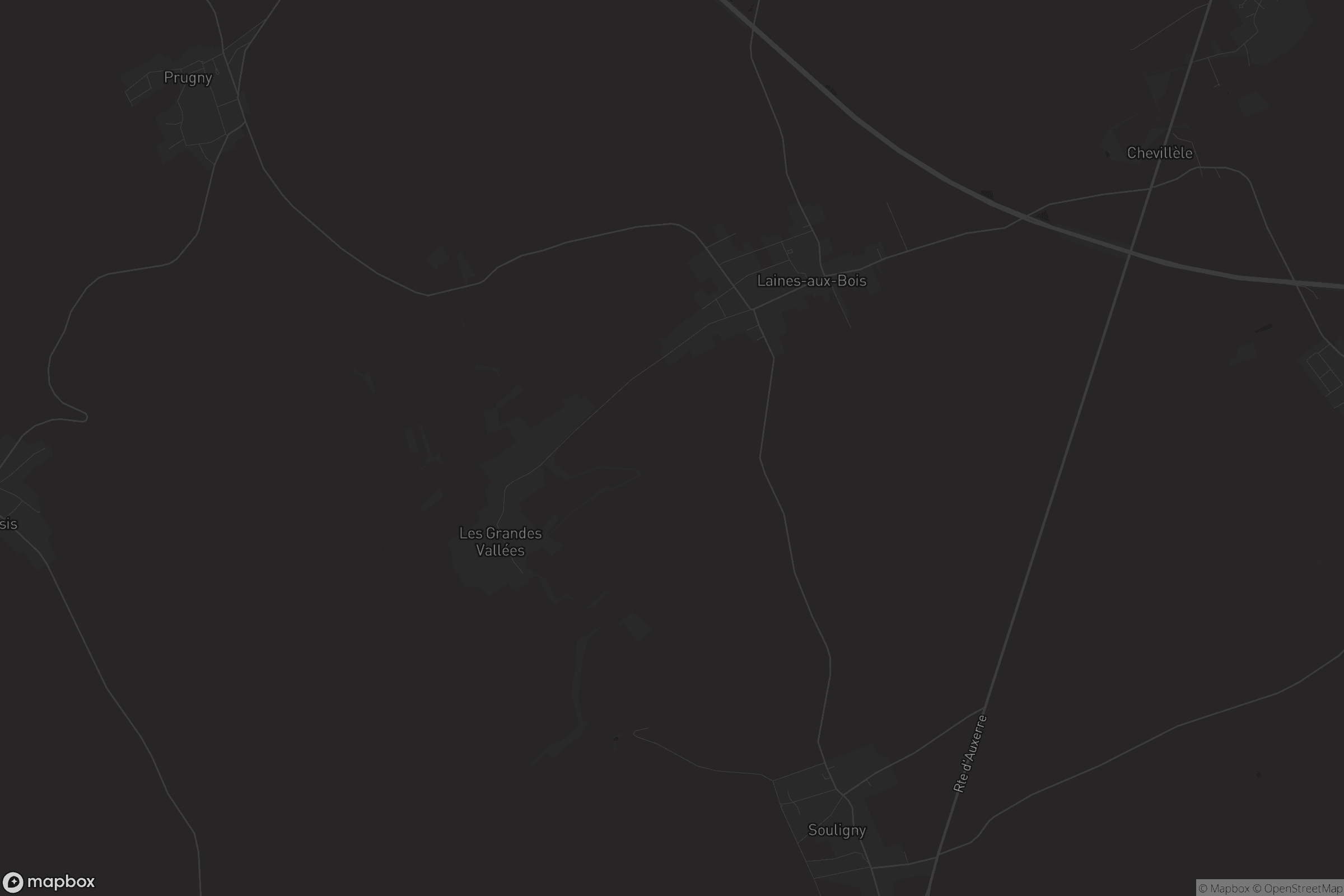 Carte de Laines-aux-Bois