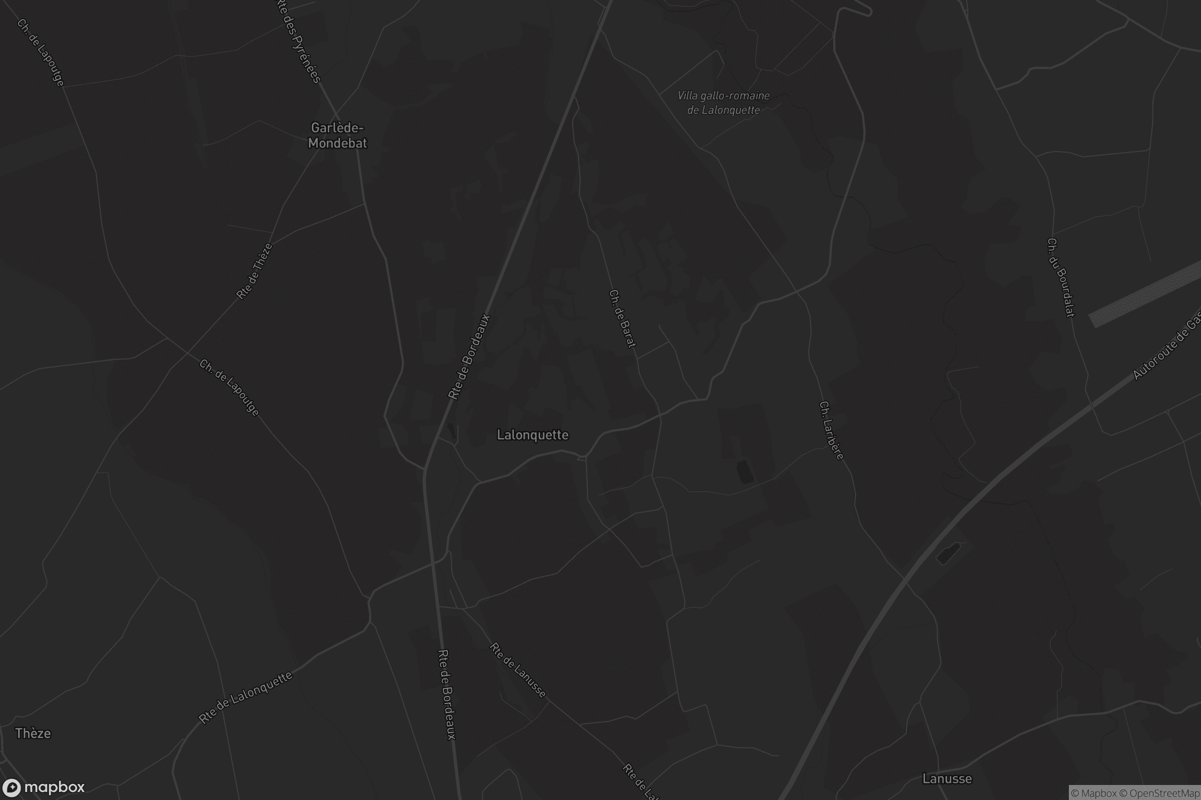 Carte de Lalonquette