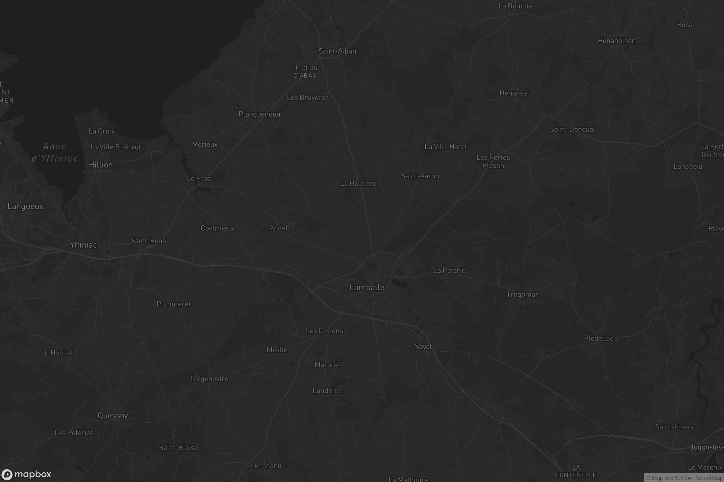 Carte de Lamballe-Armor