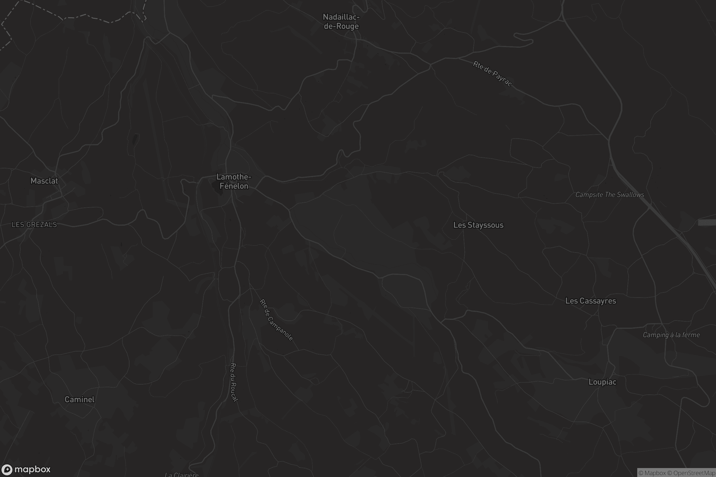 Carte de Lamothe-Fénelon