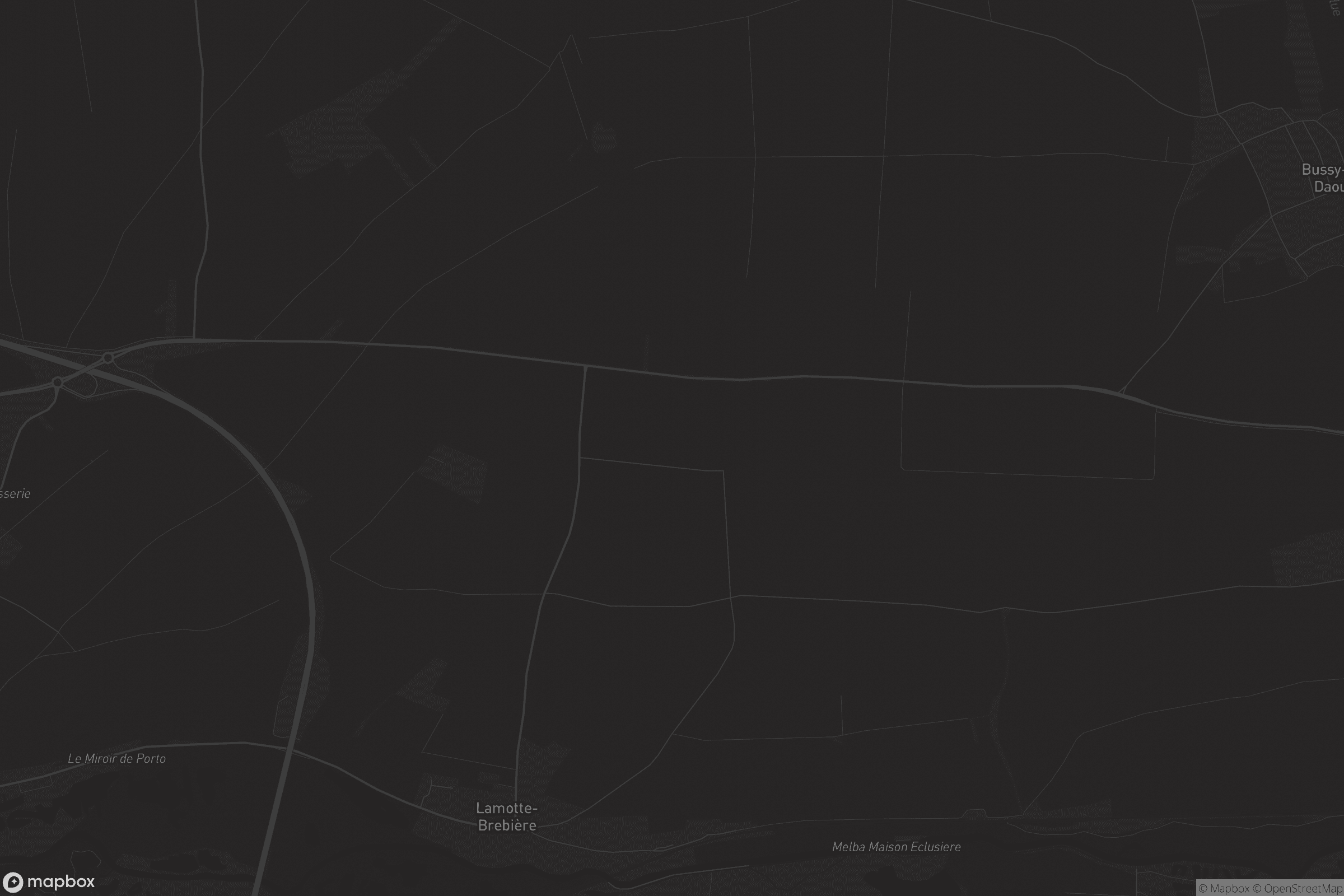 Carte de Lamotte-Brebière