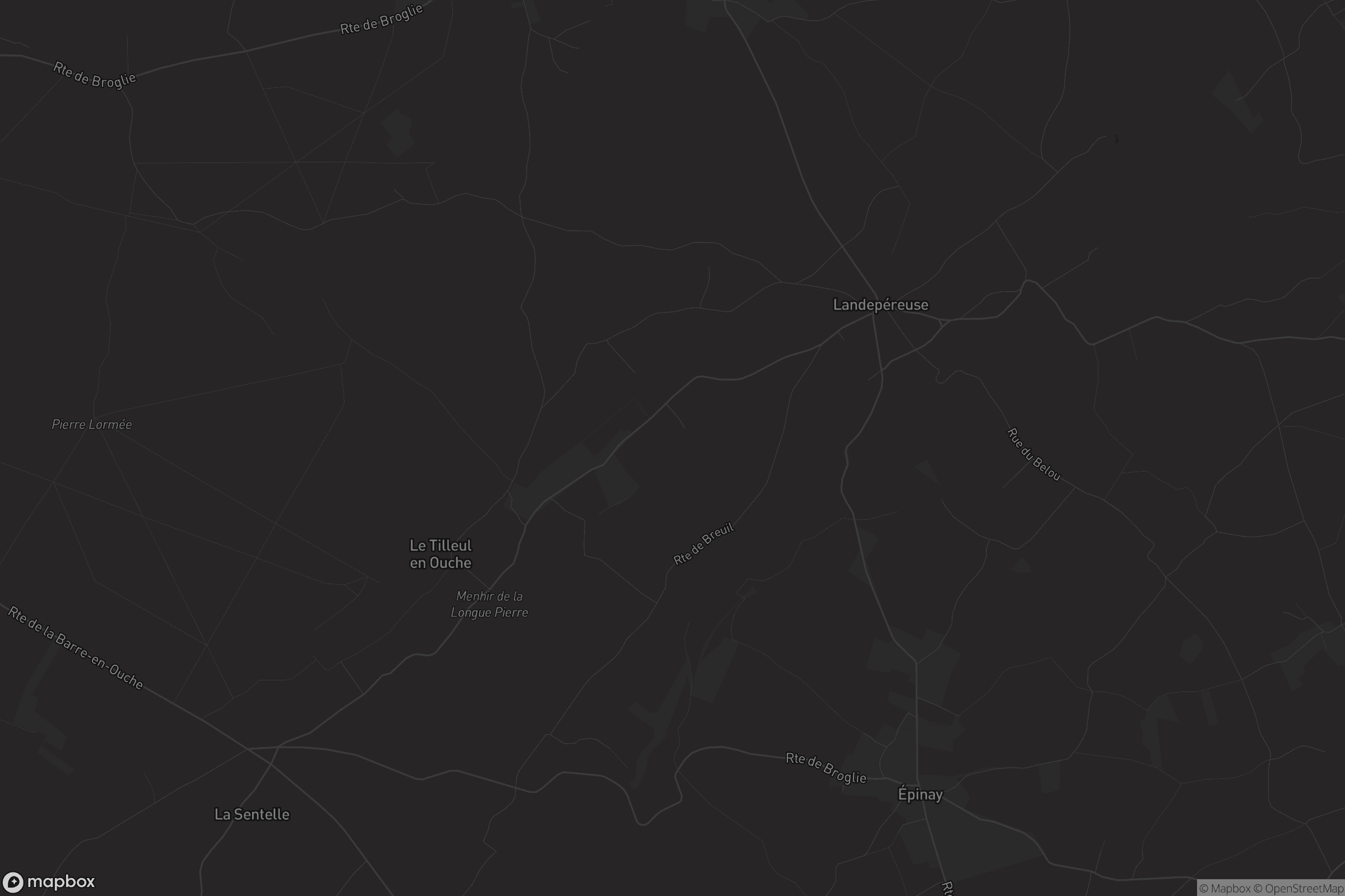 Carte de Landepéreuse