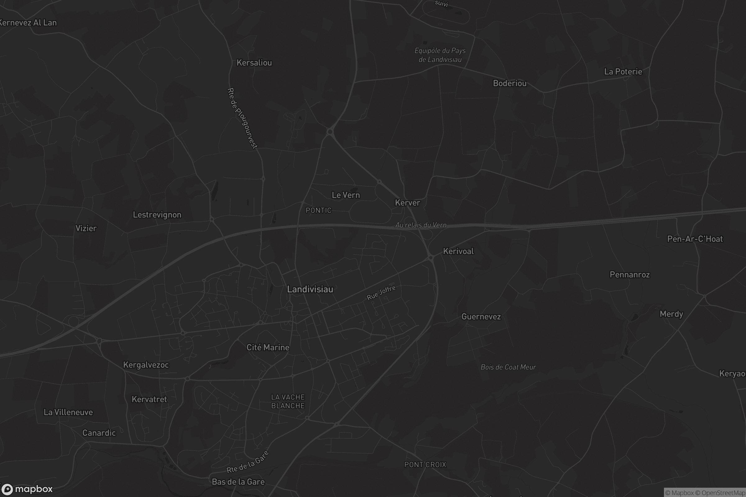 Carte de Landivisiau