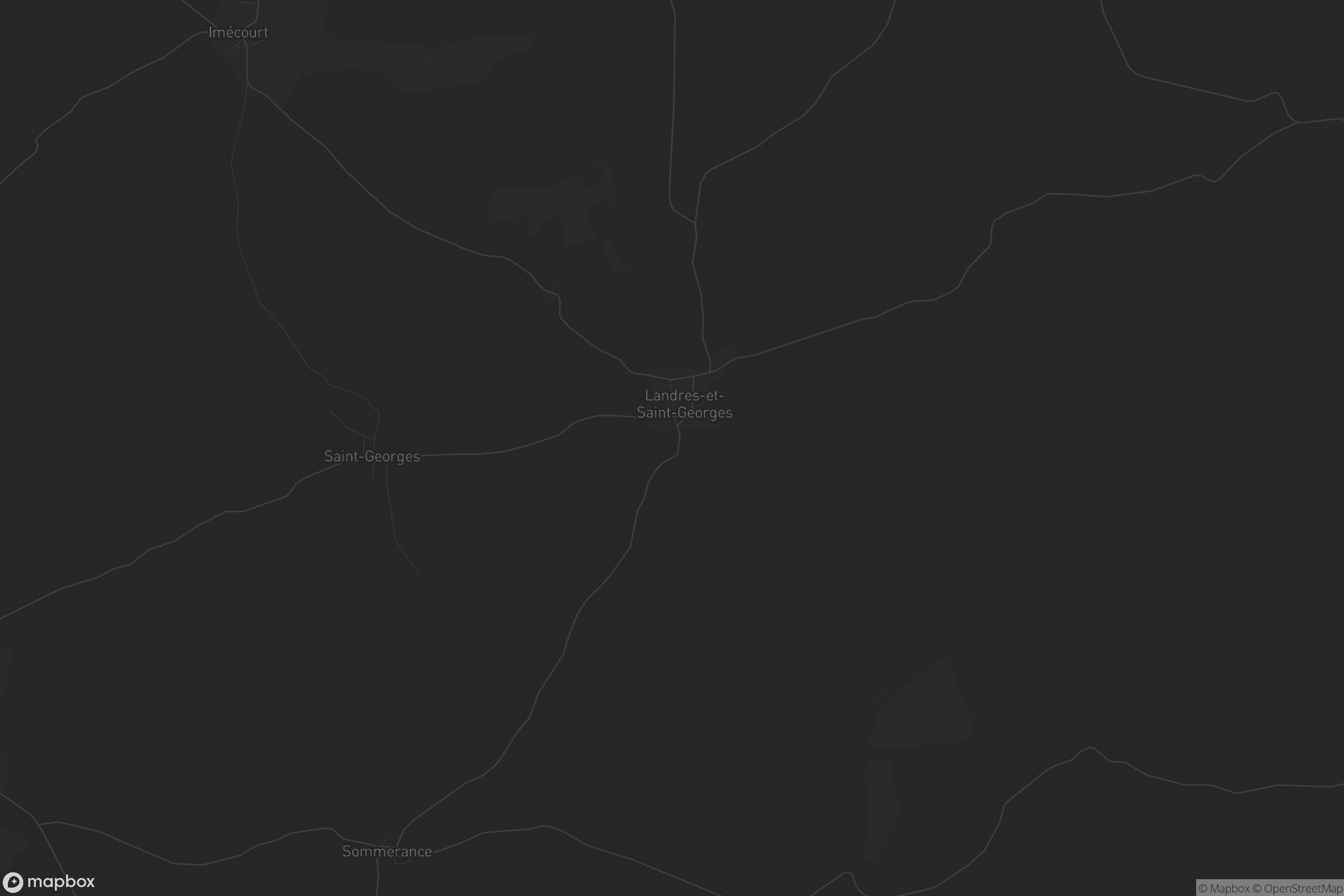 Carte de Landres-et-Saint-Georges