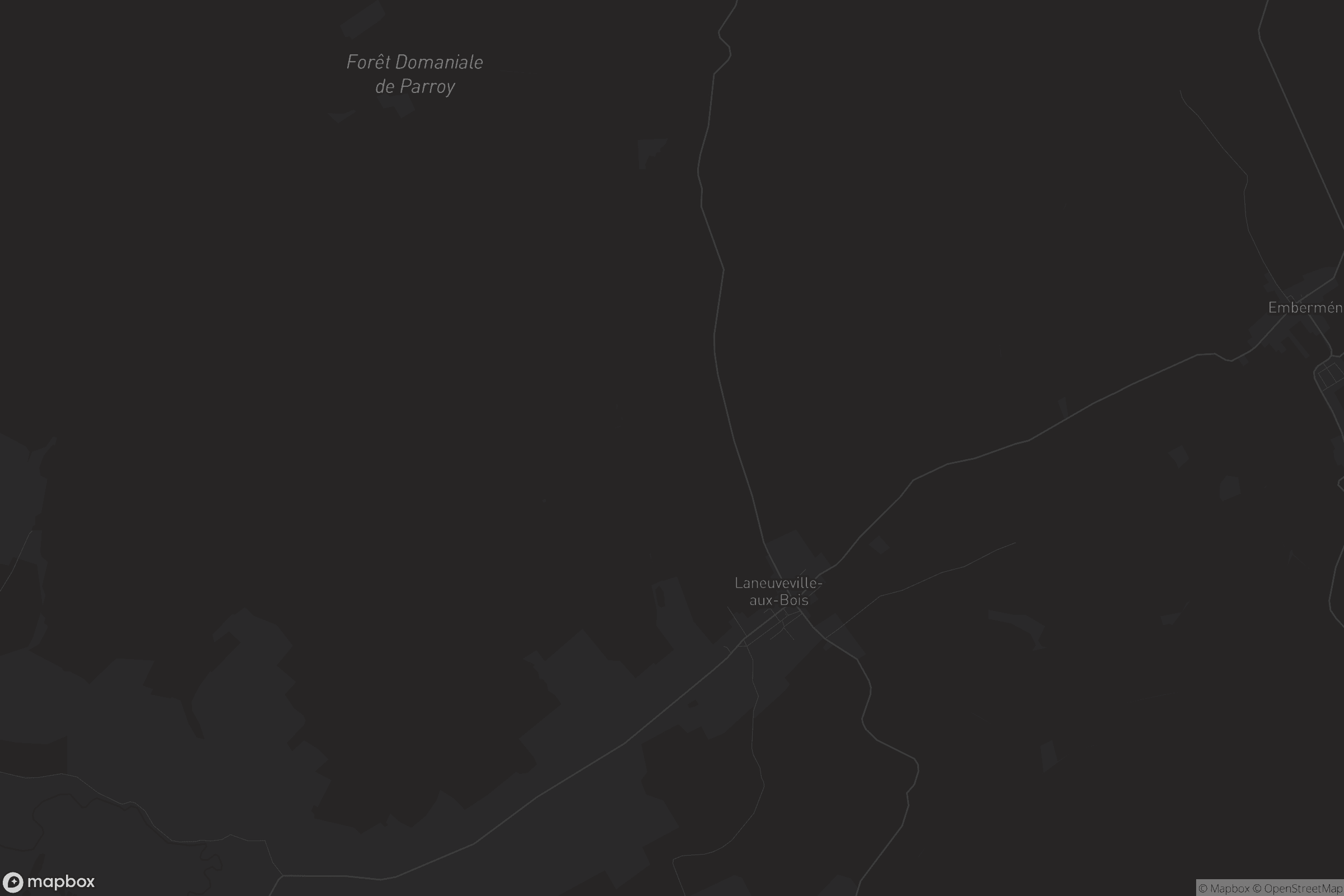 Carte de Laneuveville-aux-Bois