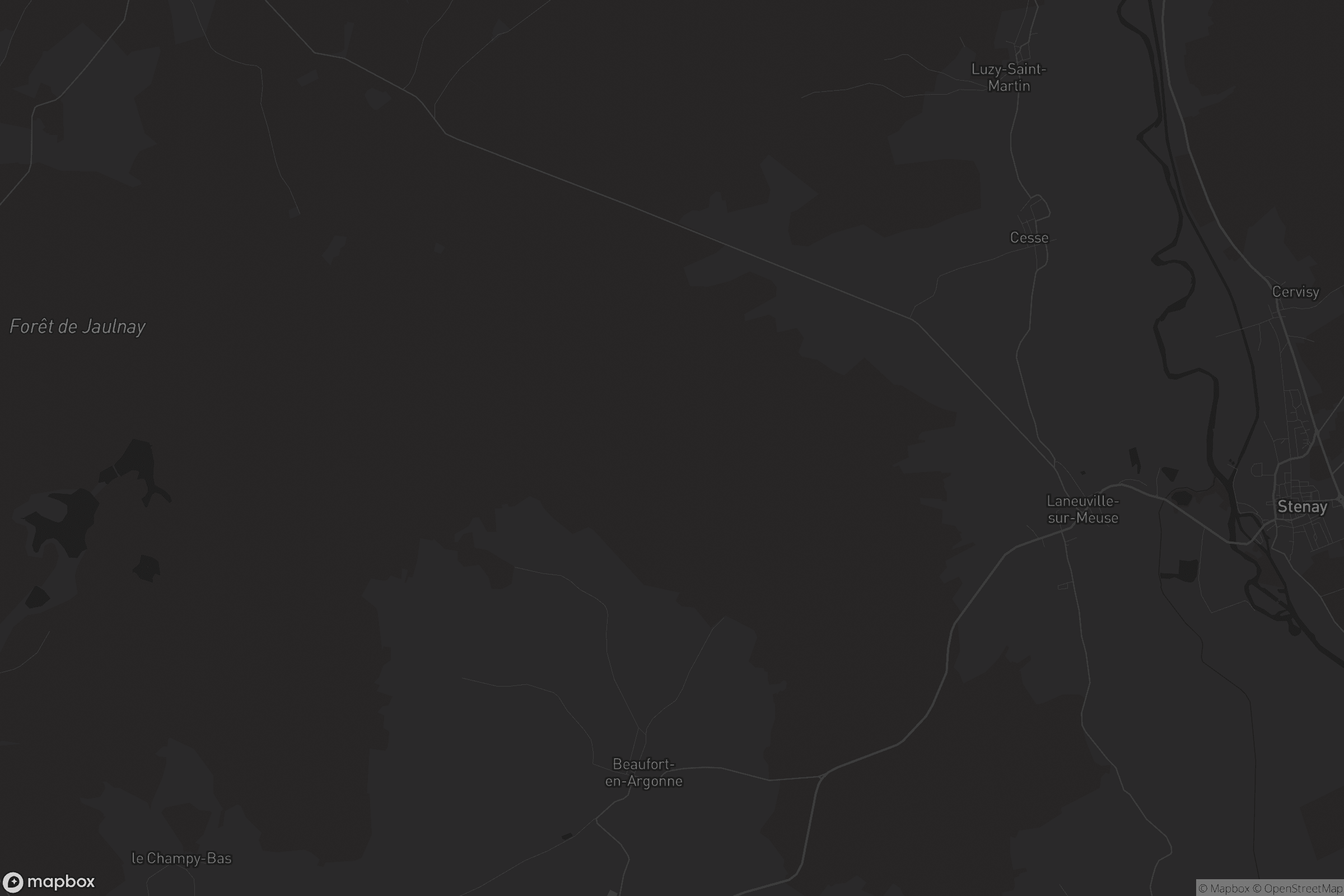 Carte de Laneuville-sur-Meuse