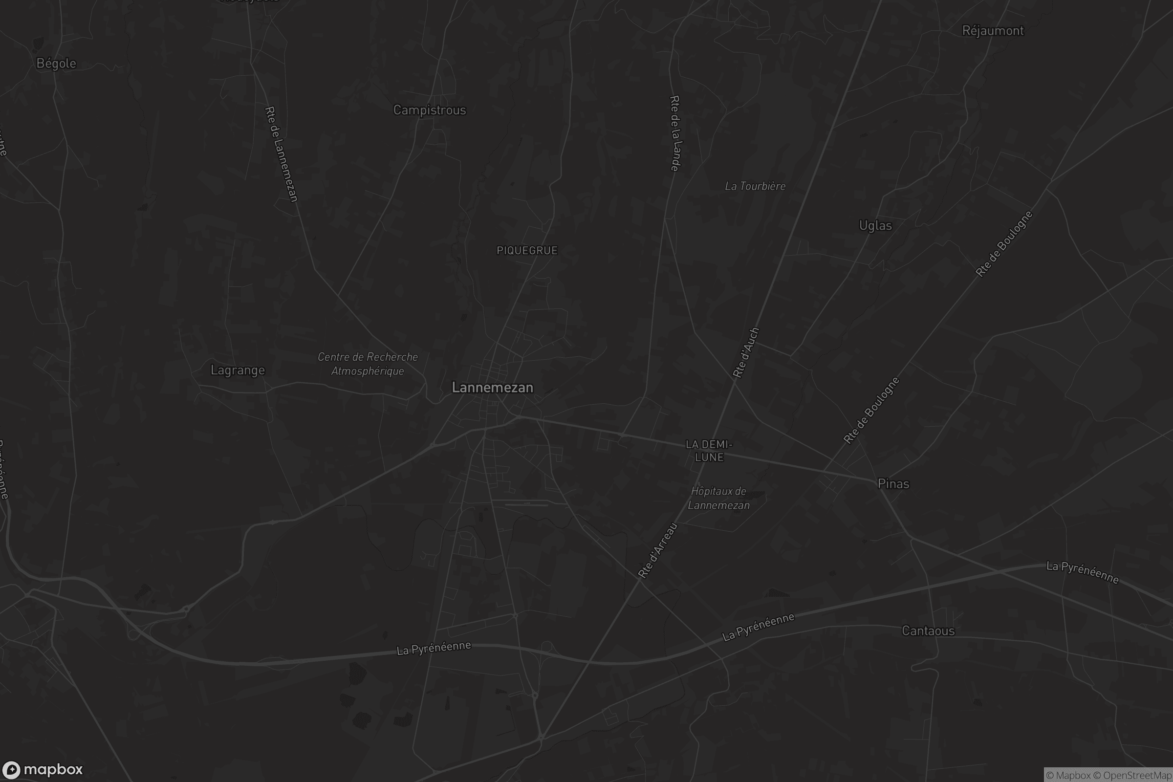Carte de Lannemezan