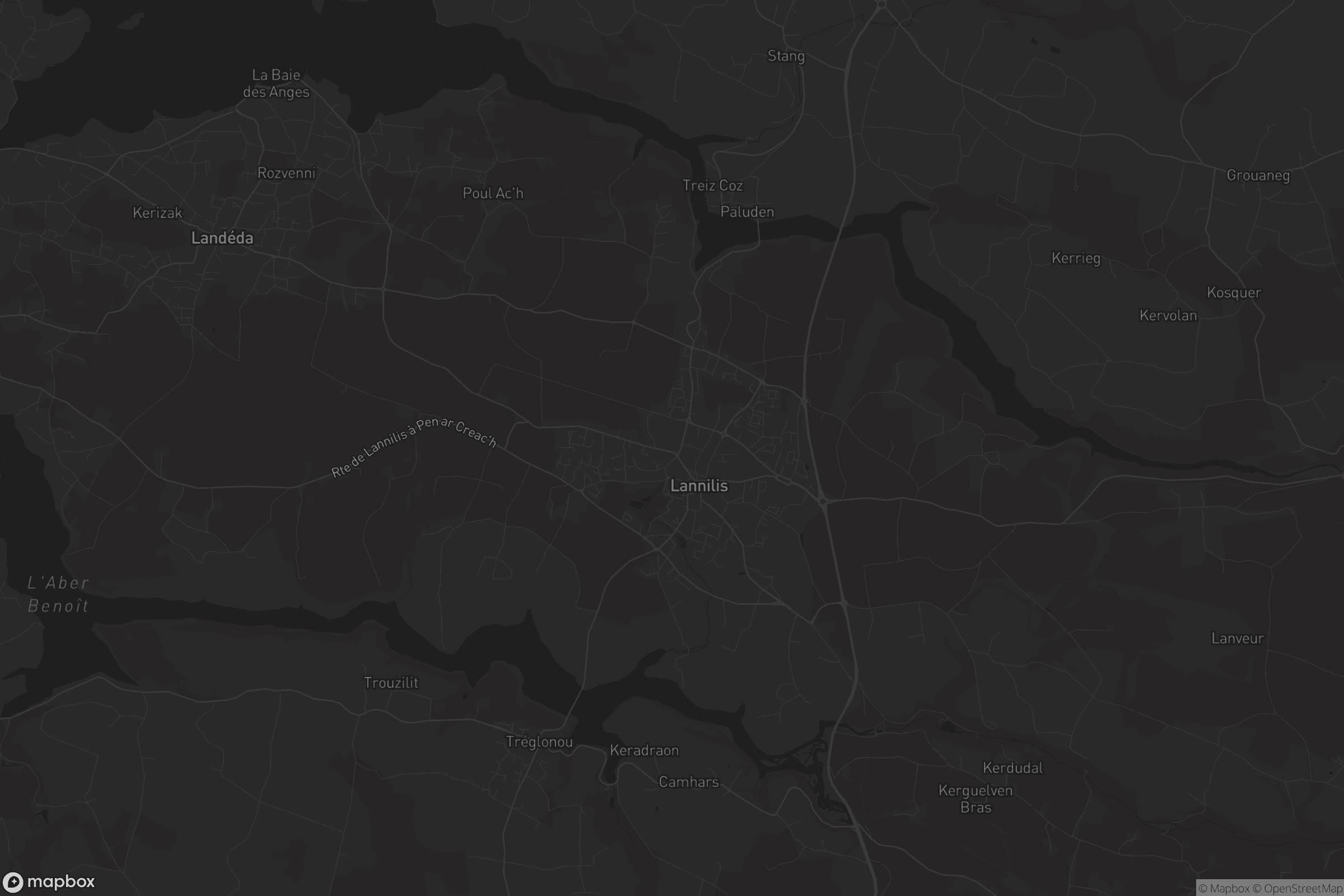 Carte de Lannilis