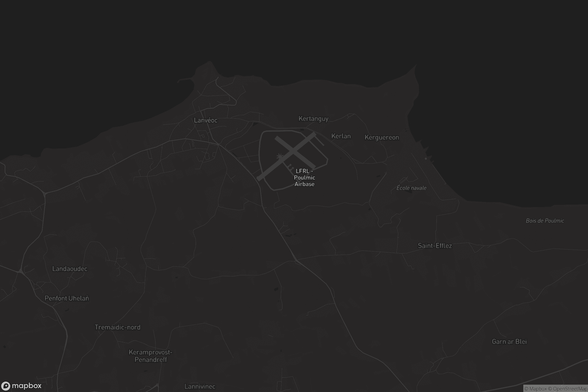 Carte de Lanvéoc