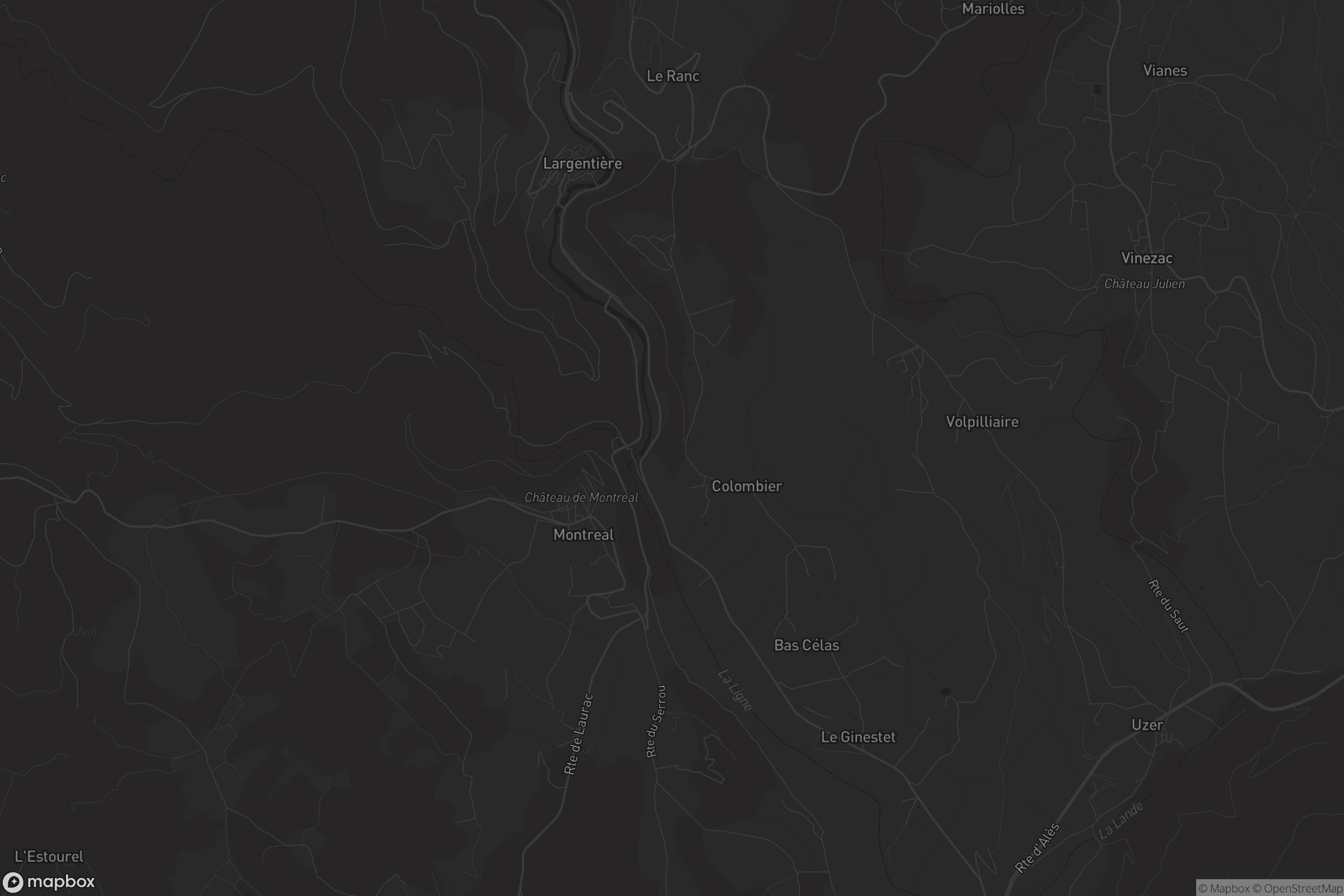 Carte de Largentière