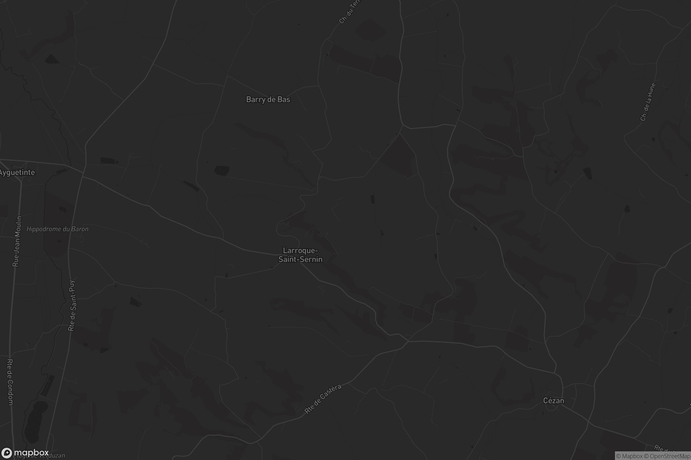 Carte de Larroque-Saint-Sernin