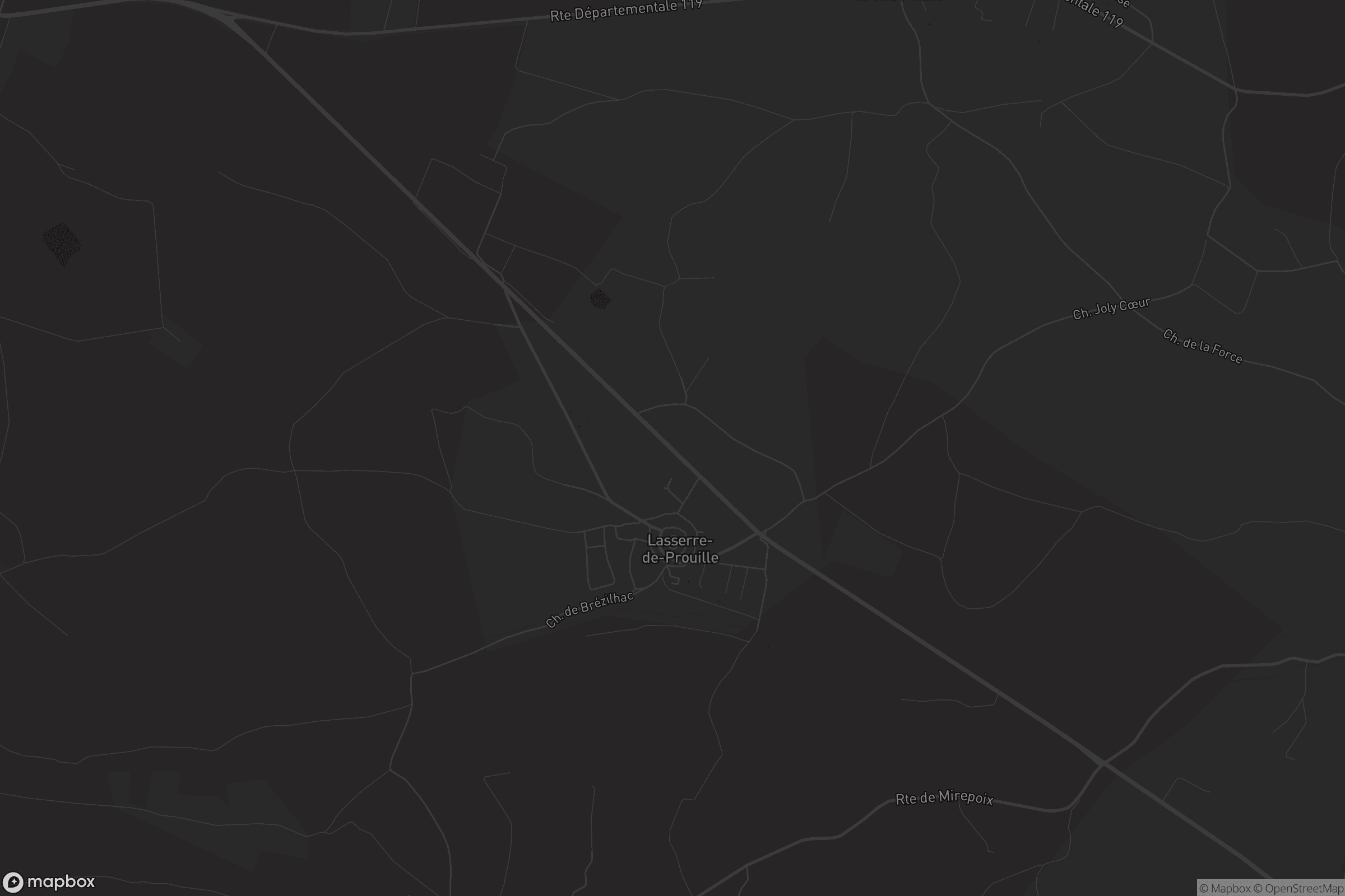 Carte de Lasserre-de-Prouille