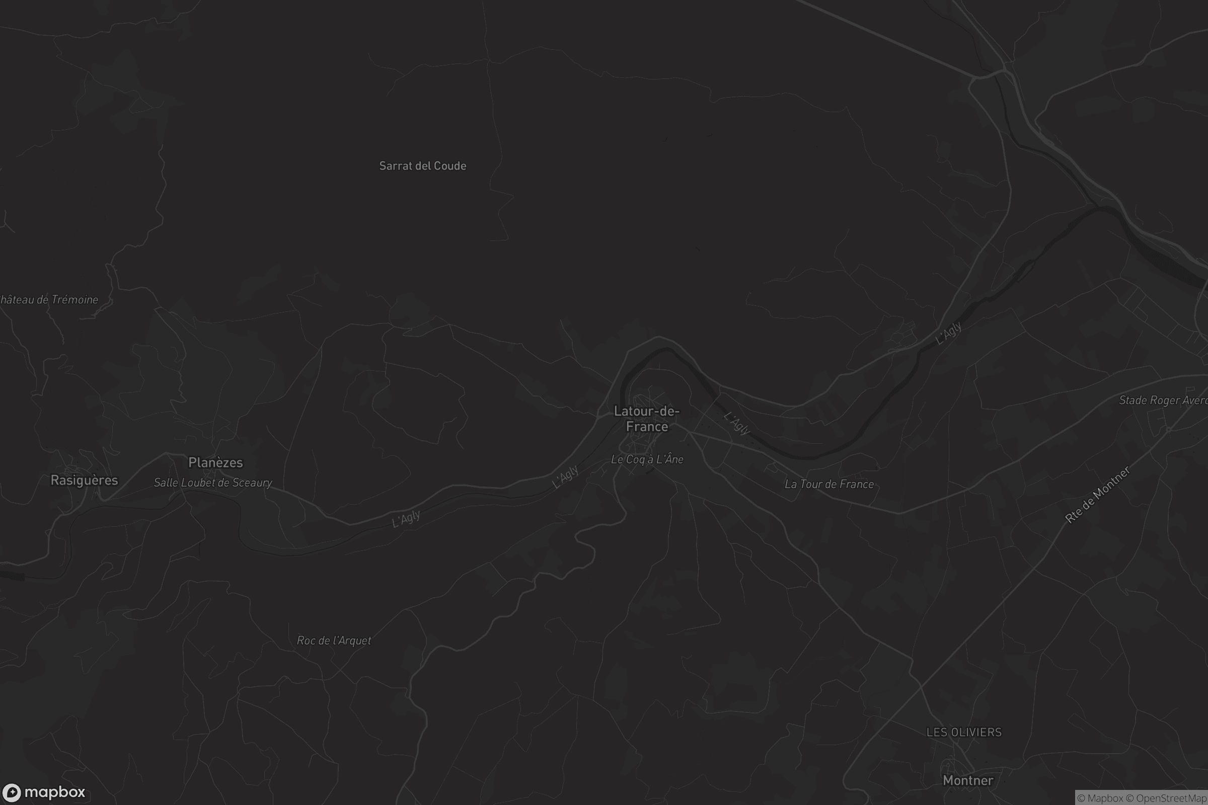 Carte de Latour-de-France