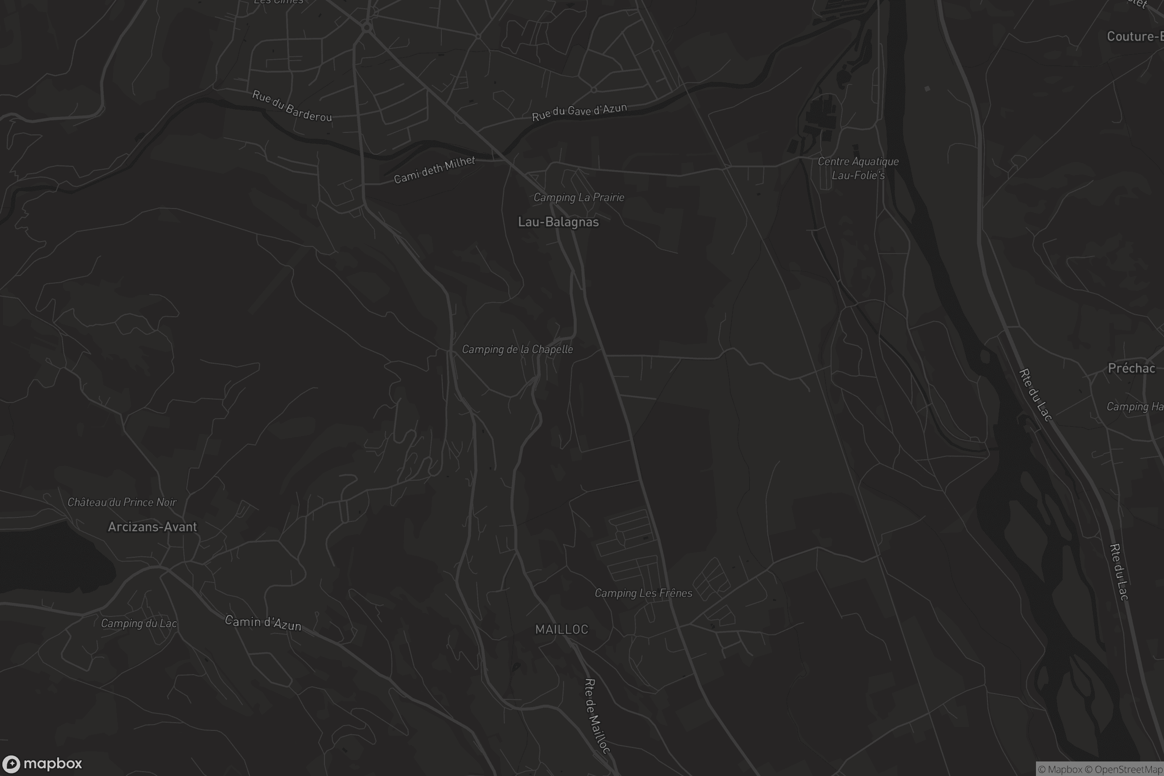 Carte de Lau-Balagnas