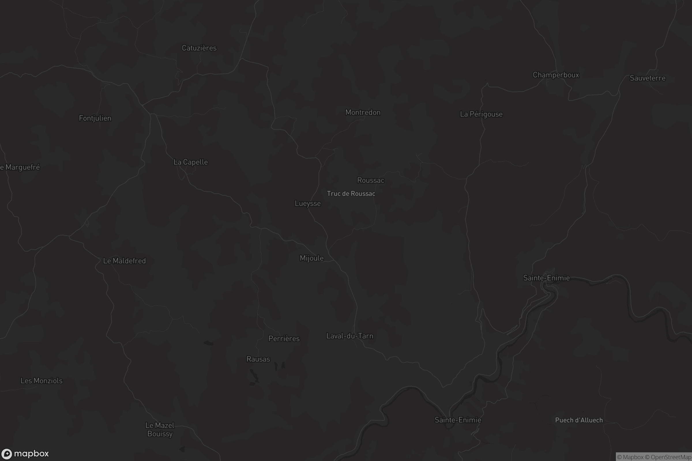 Carte de Laval-du-Tarn