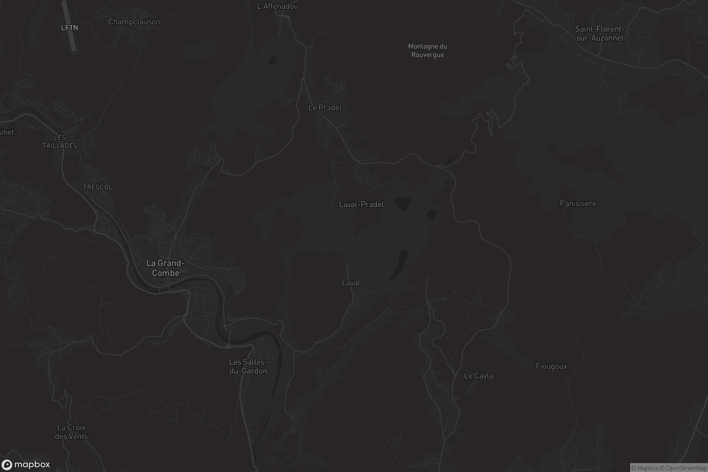 Carte de Laval-Pradel