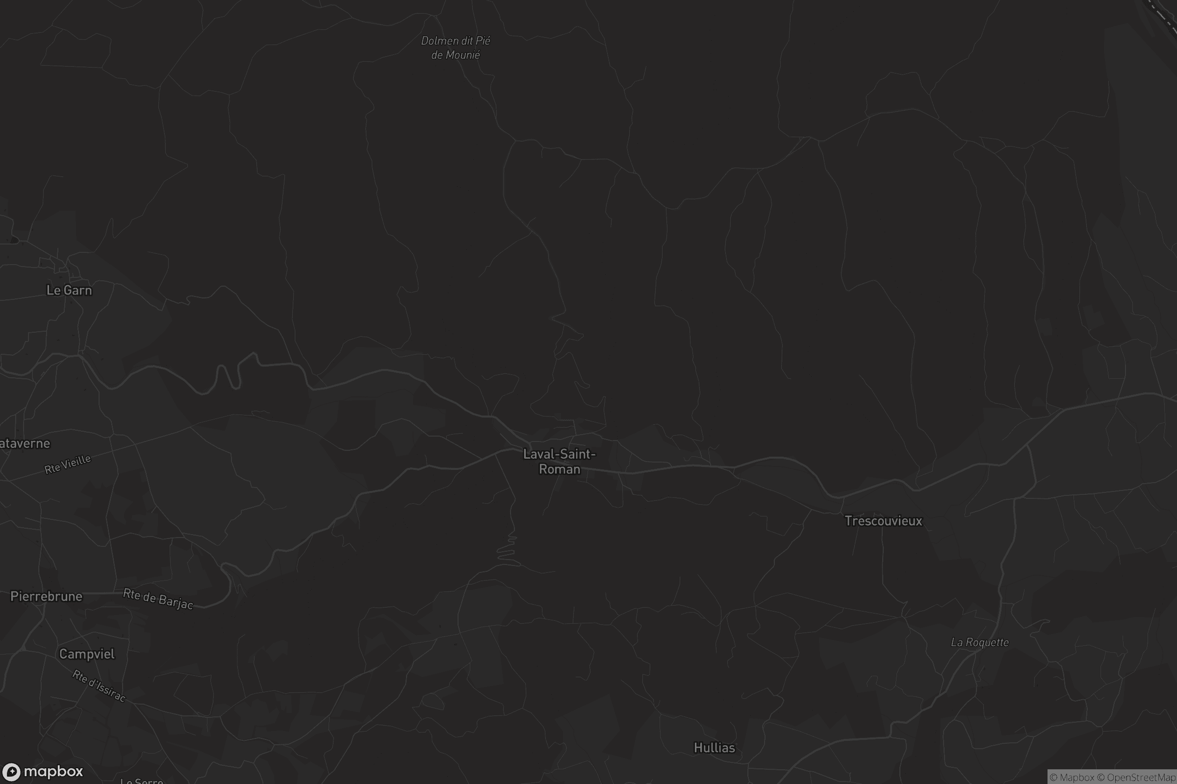 Carte de Laval-Saint-Roman