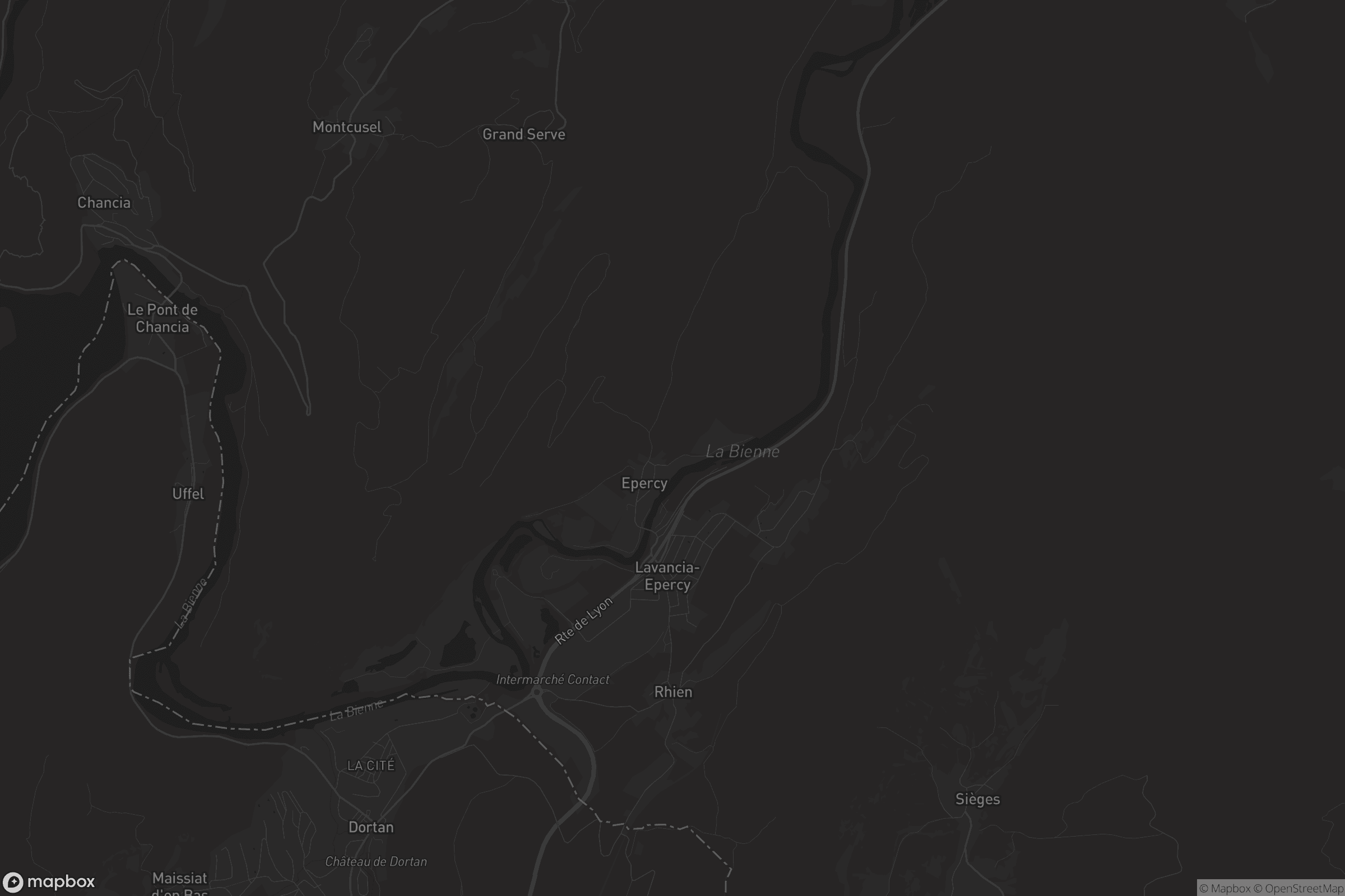 Carte de Lavancia-Epercy