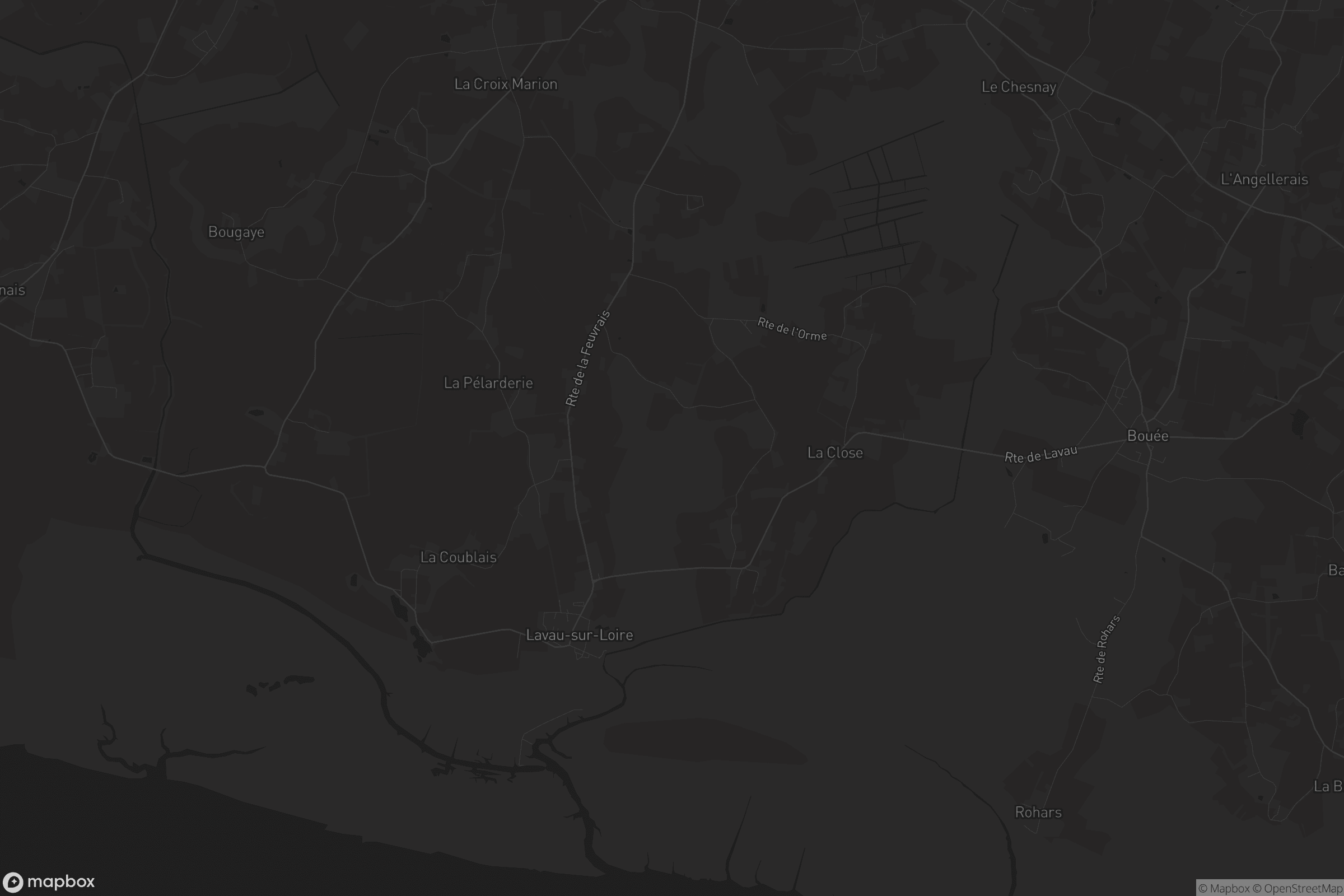 Carte de Lavau-sur-Loire