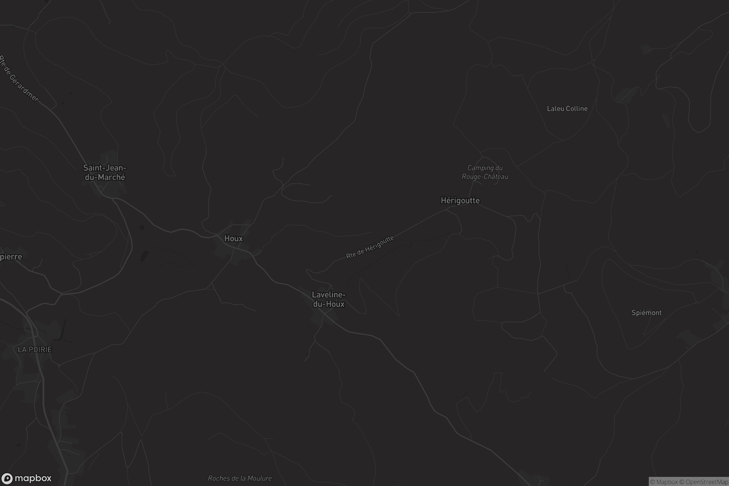 Carte de Laveline-du-Houx