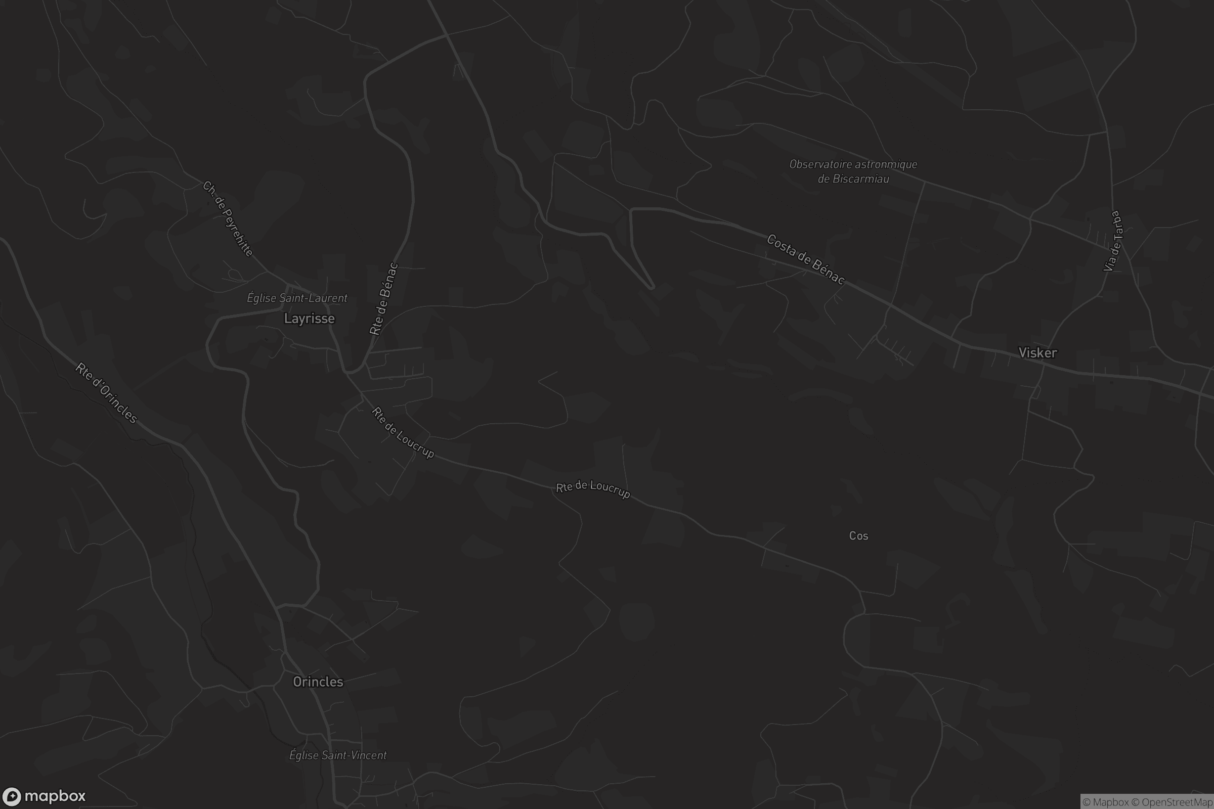 Carte de Layrisse