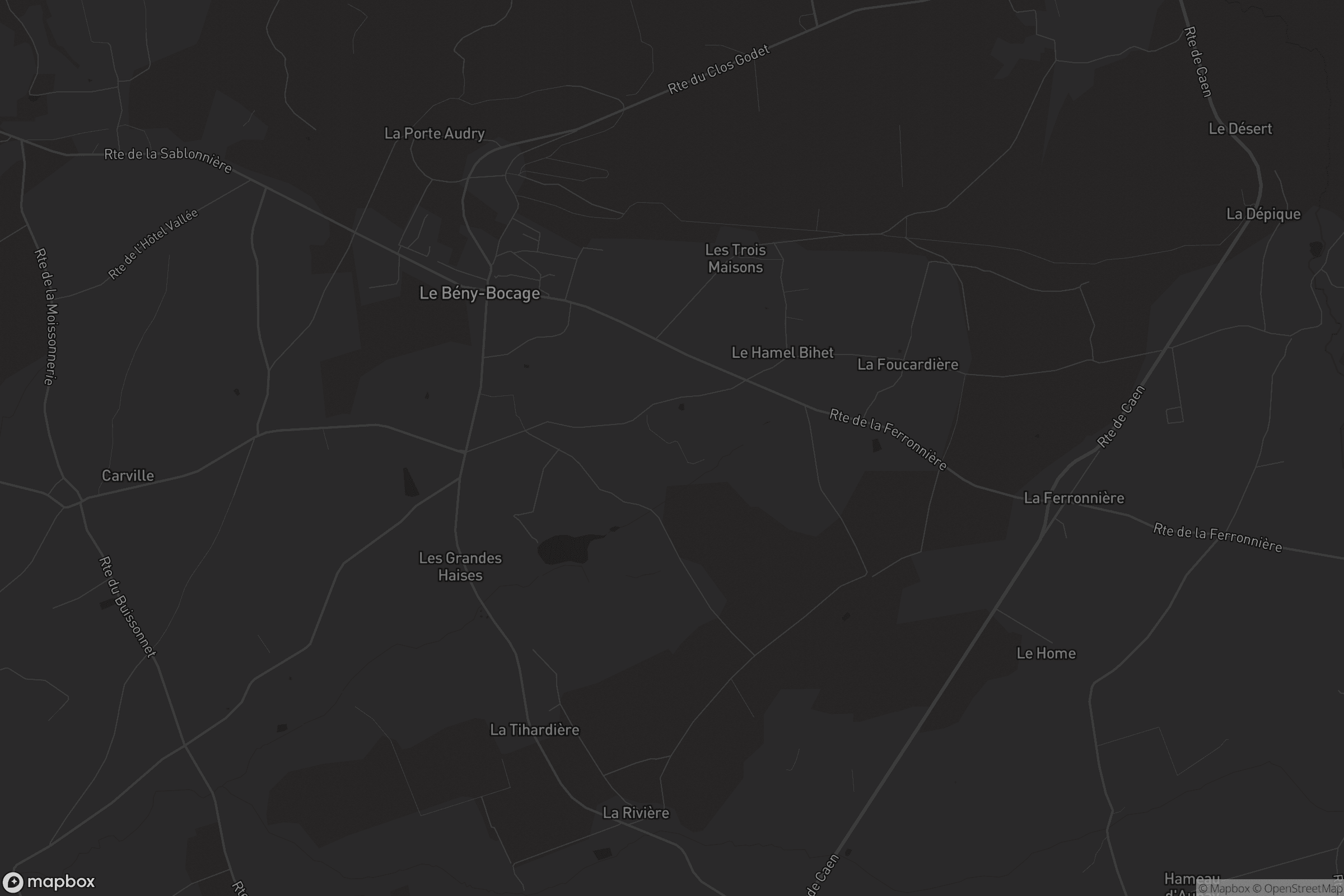 Carte de Le Bény-Bocage