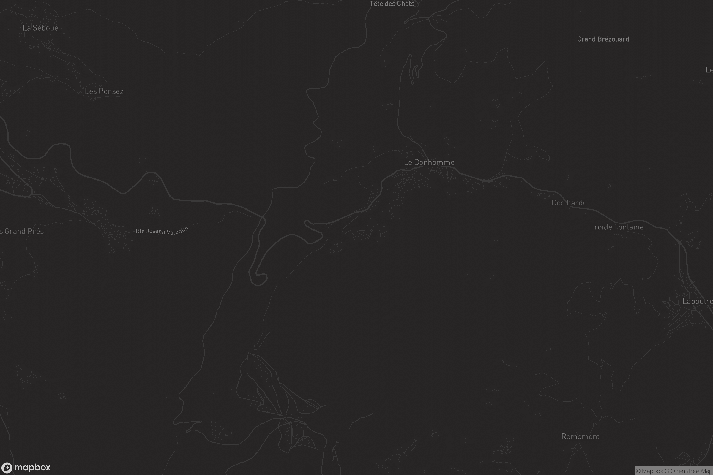 Carte de Le Bonhomme