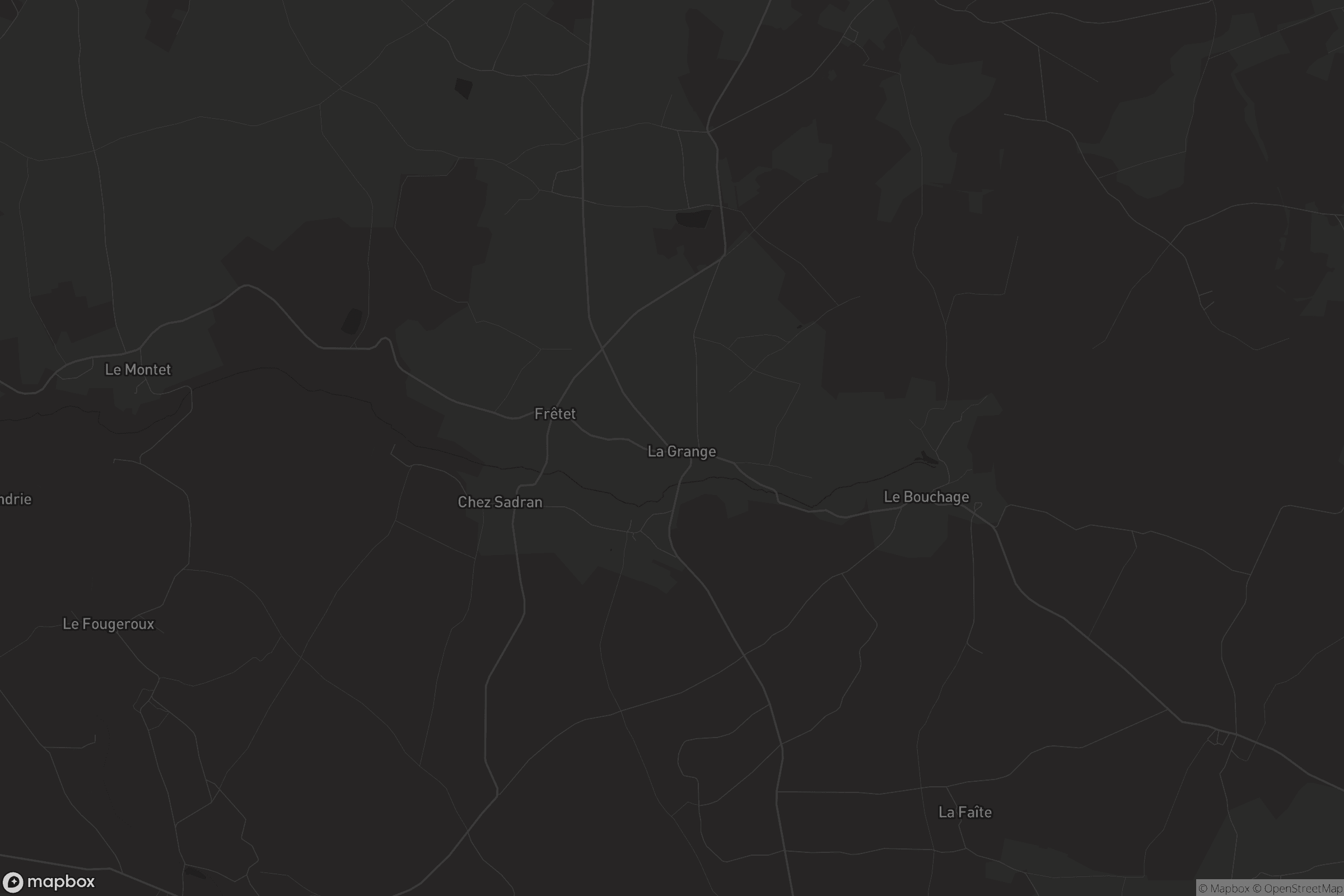 Carte de Le Bouchage