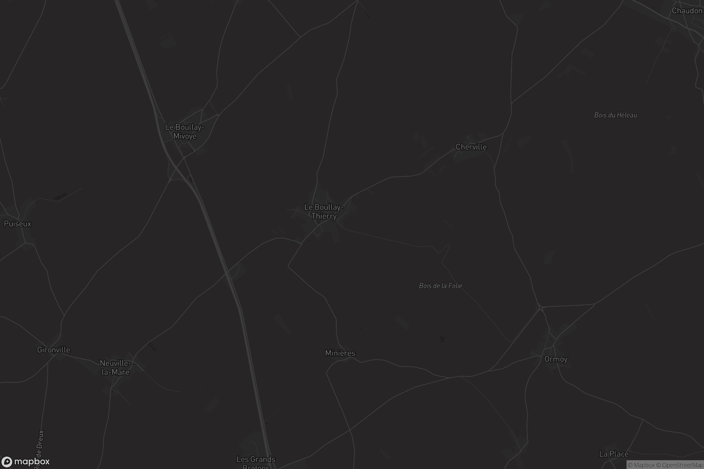 Carte de Le Boullay-Thierry