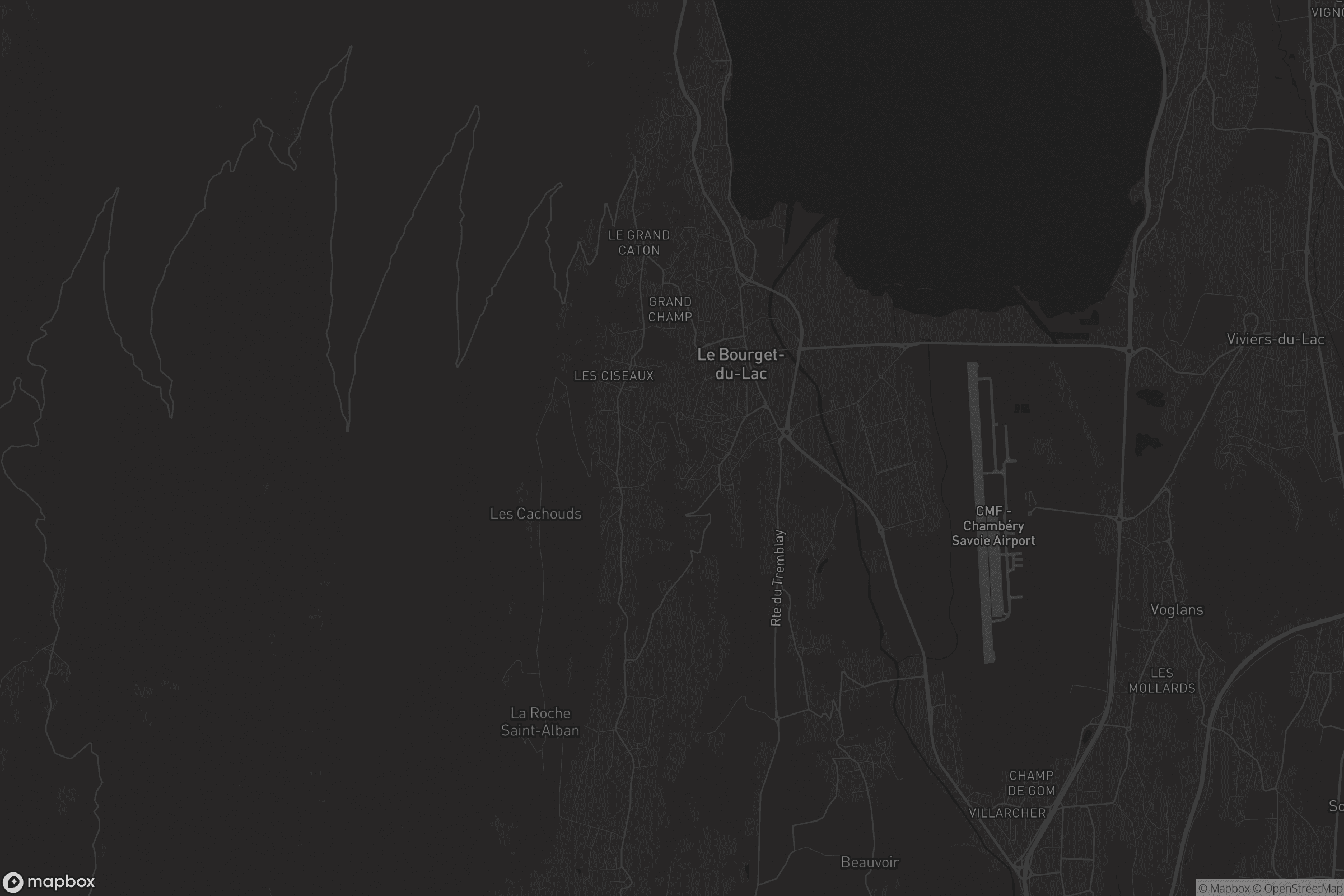 Carte de Le Bourget-du-Lac