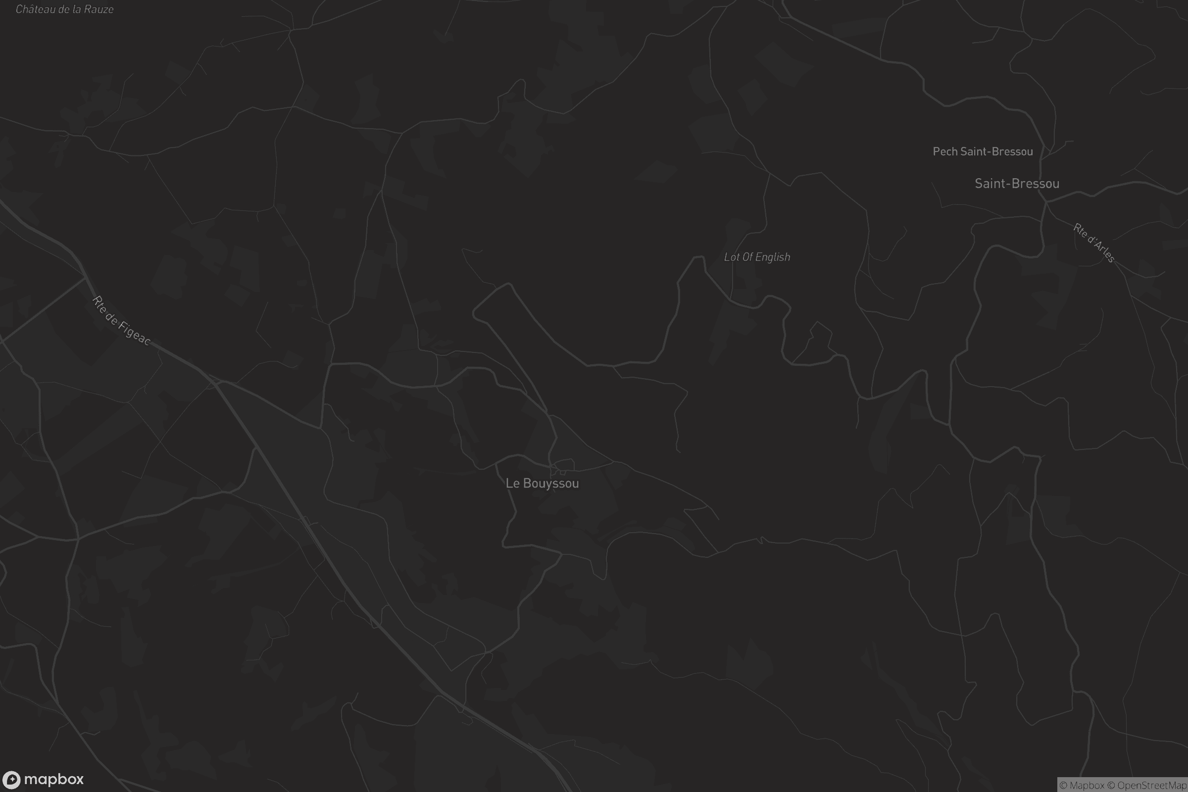 Carte de Le Bouyssou