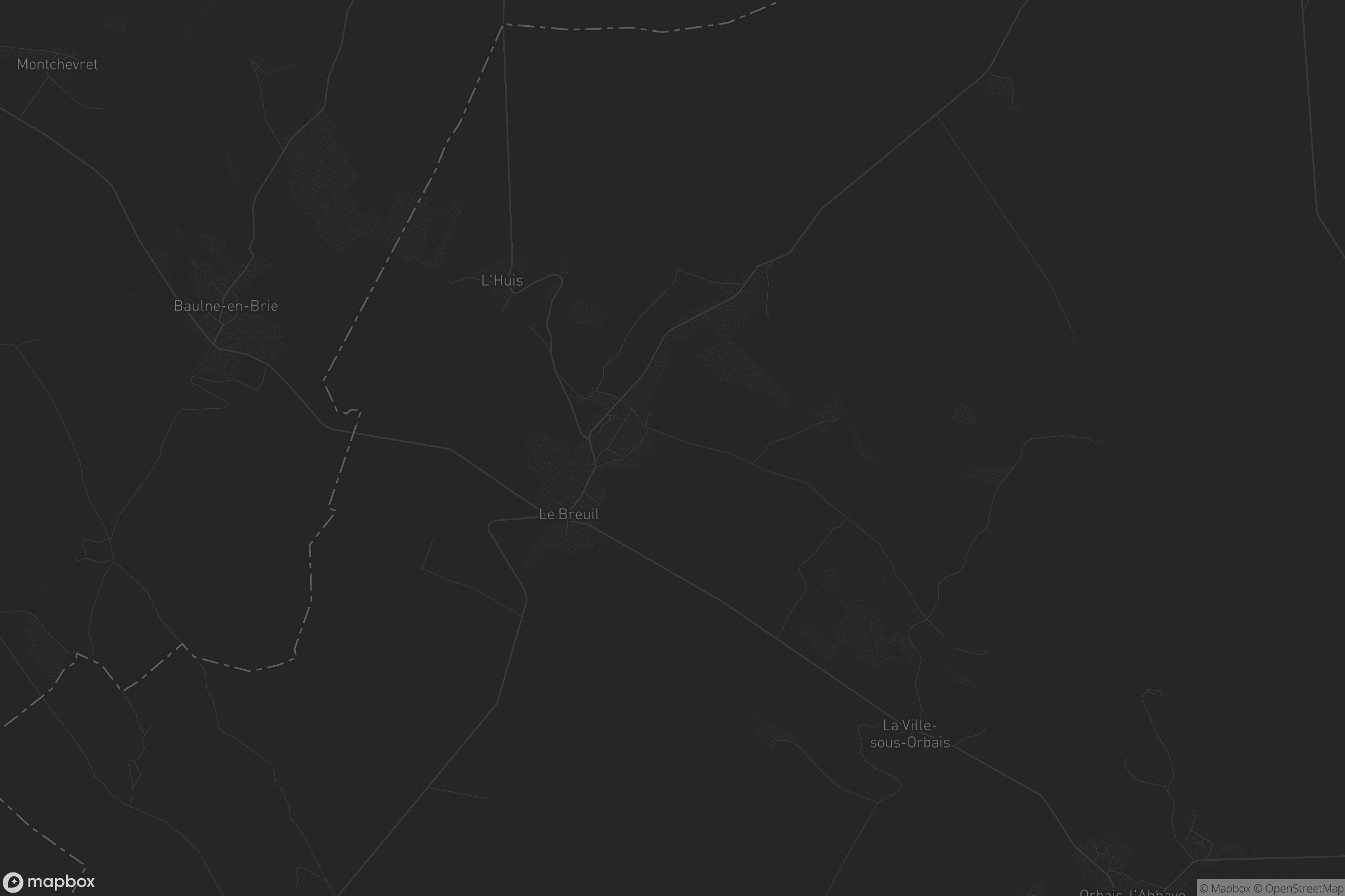 Carte de Le Breuil