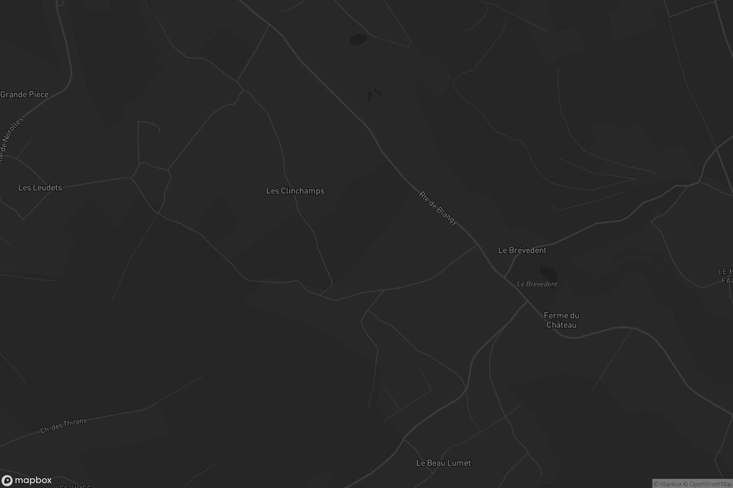 Carte de Le Brévedent